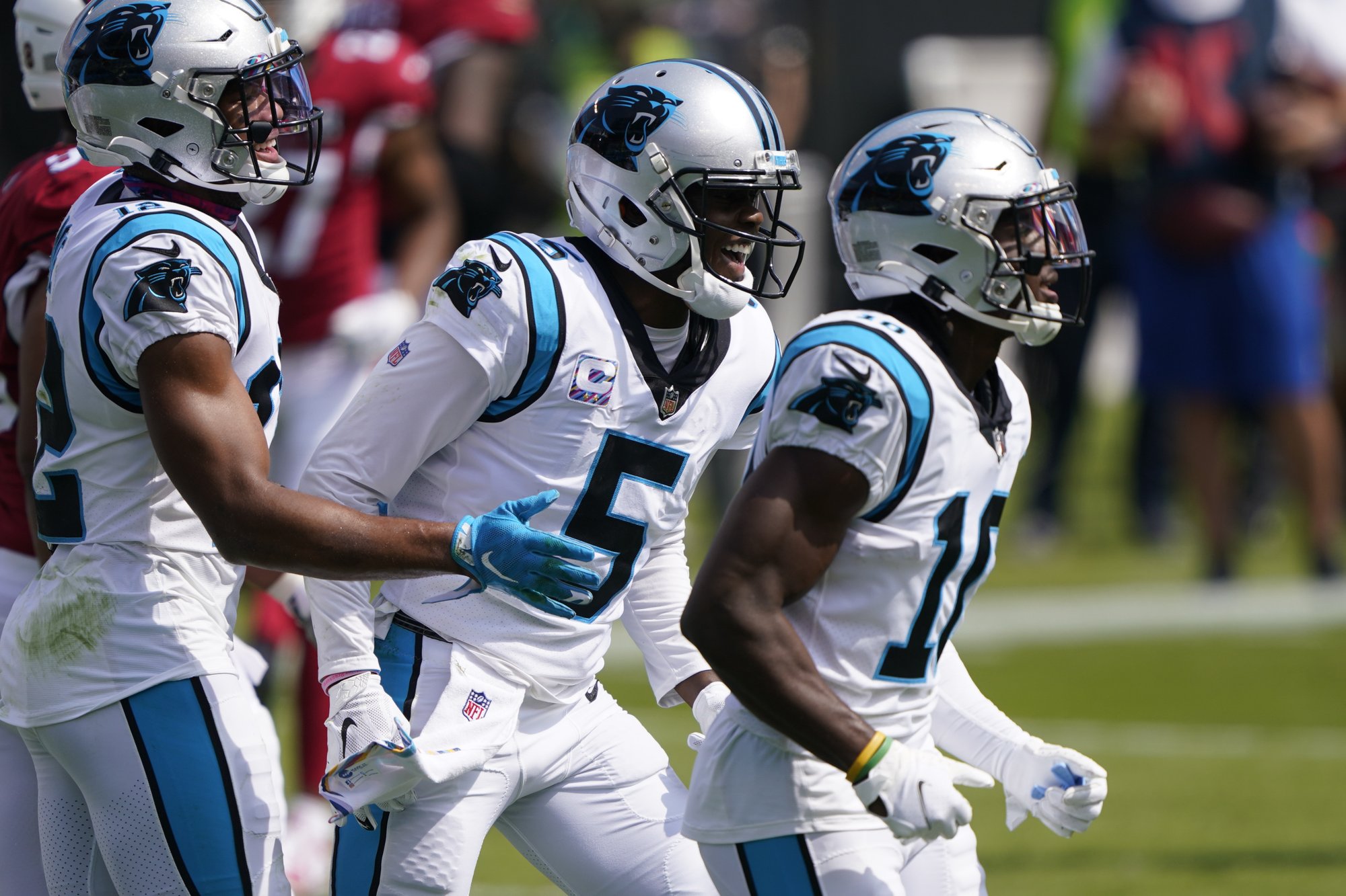 Carolina Panthers QB Teddy Bridgewater (knee) out vs. Detroit Lions