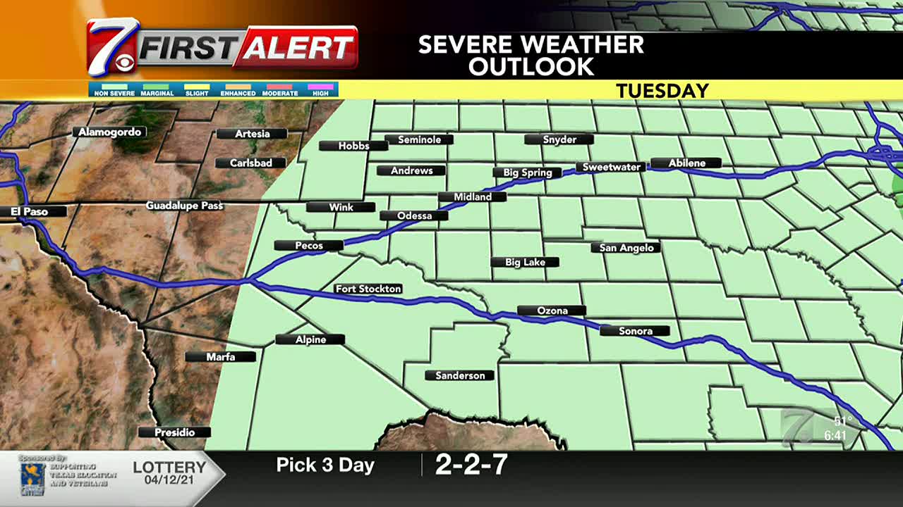 West Texas Weather Forecast 4 13