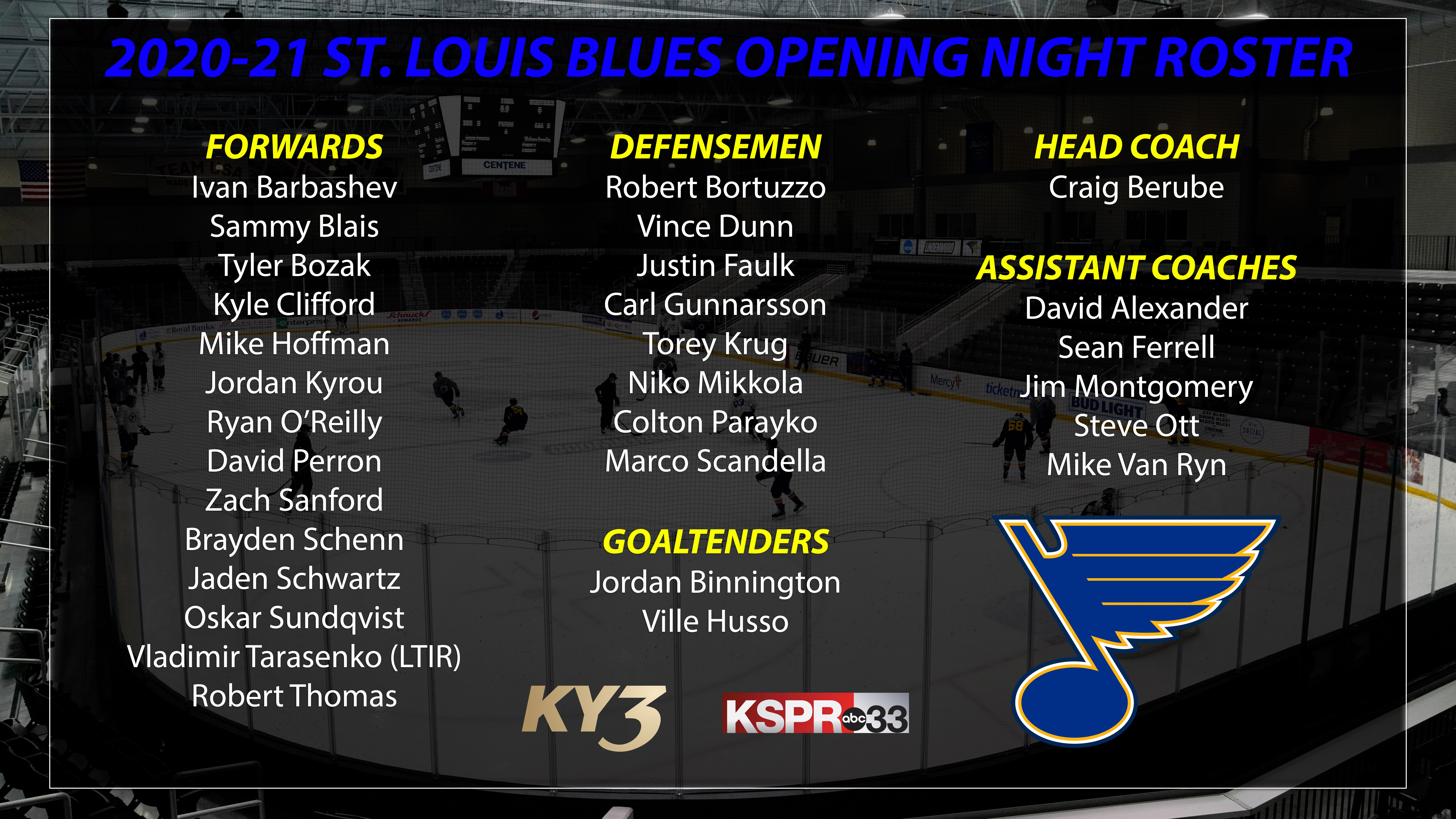 St. Louis Blues Roster - NHL