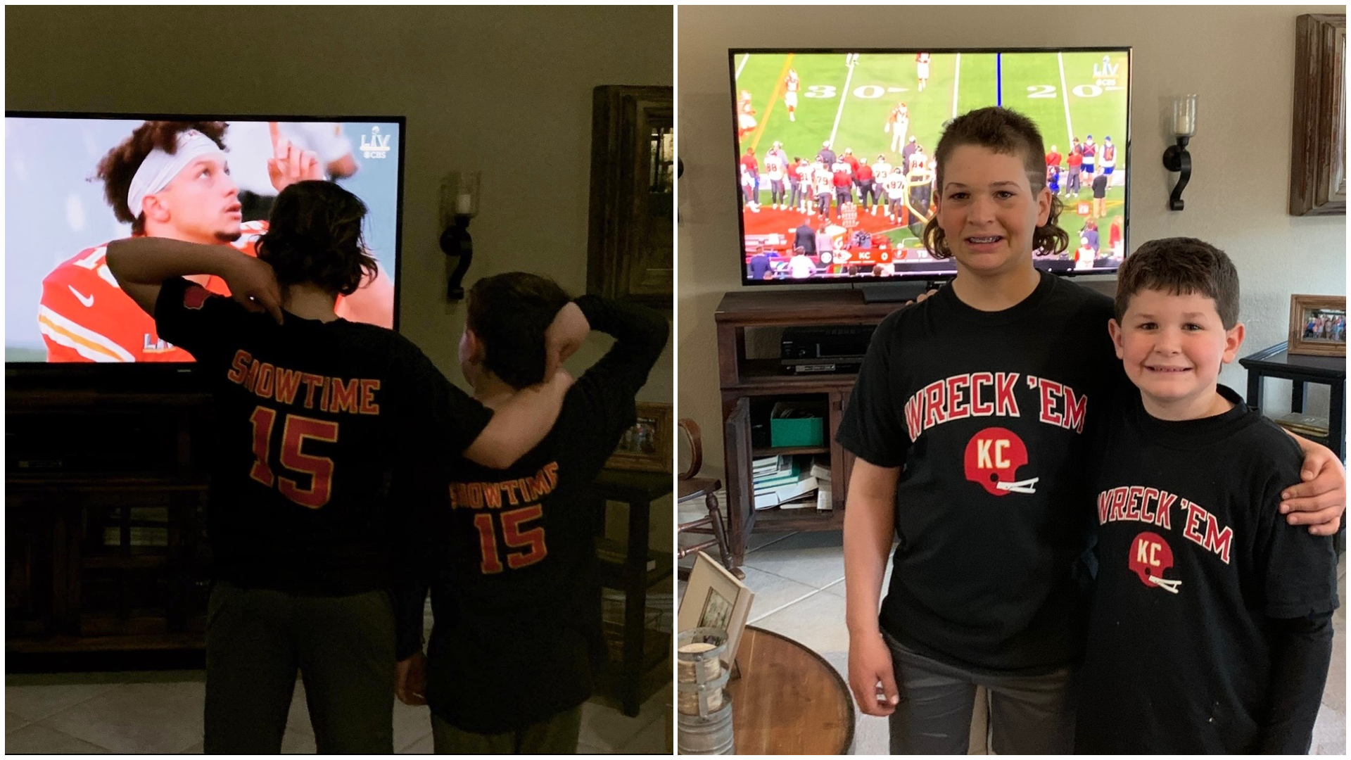 Bosqueville boy who survived devastating brain bleed meets his hero Patrick  Mahomes
