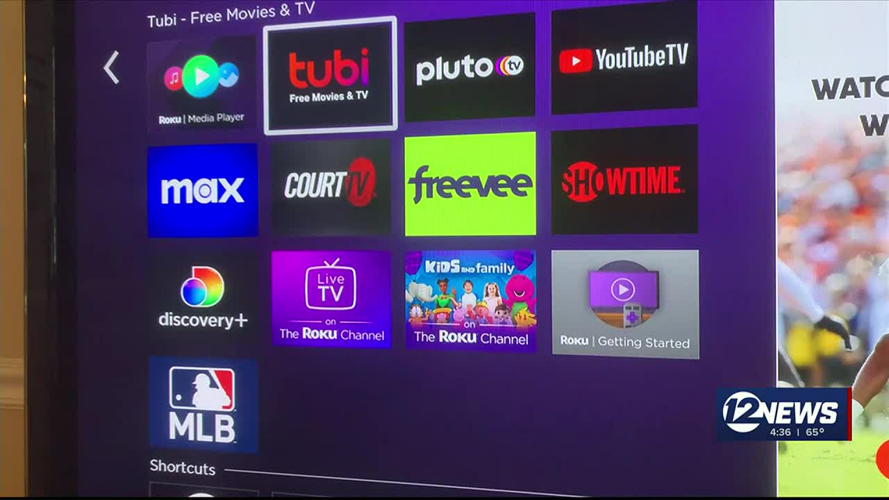 MLB, TV App, Roku Channel Store