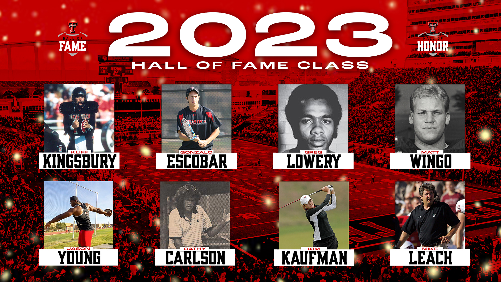 2023 Hall of Honor Class Announced - University of Houston Athletics