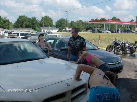 SC officer off force after taking car to bikini car wash with