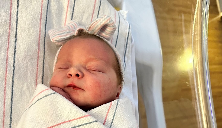 Centra introduces Lynchburg's first baby of 2024