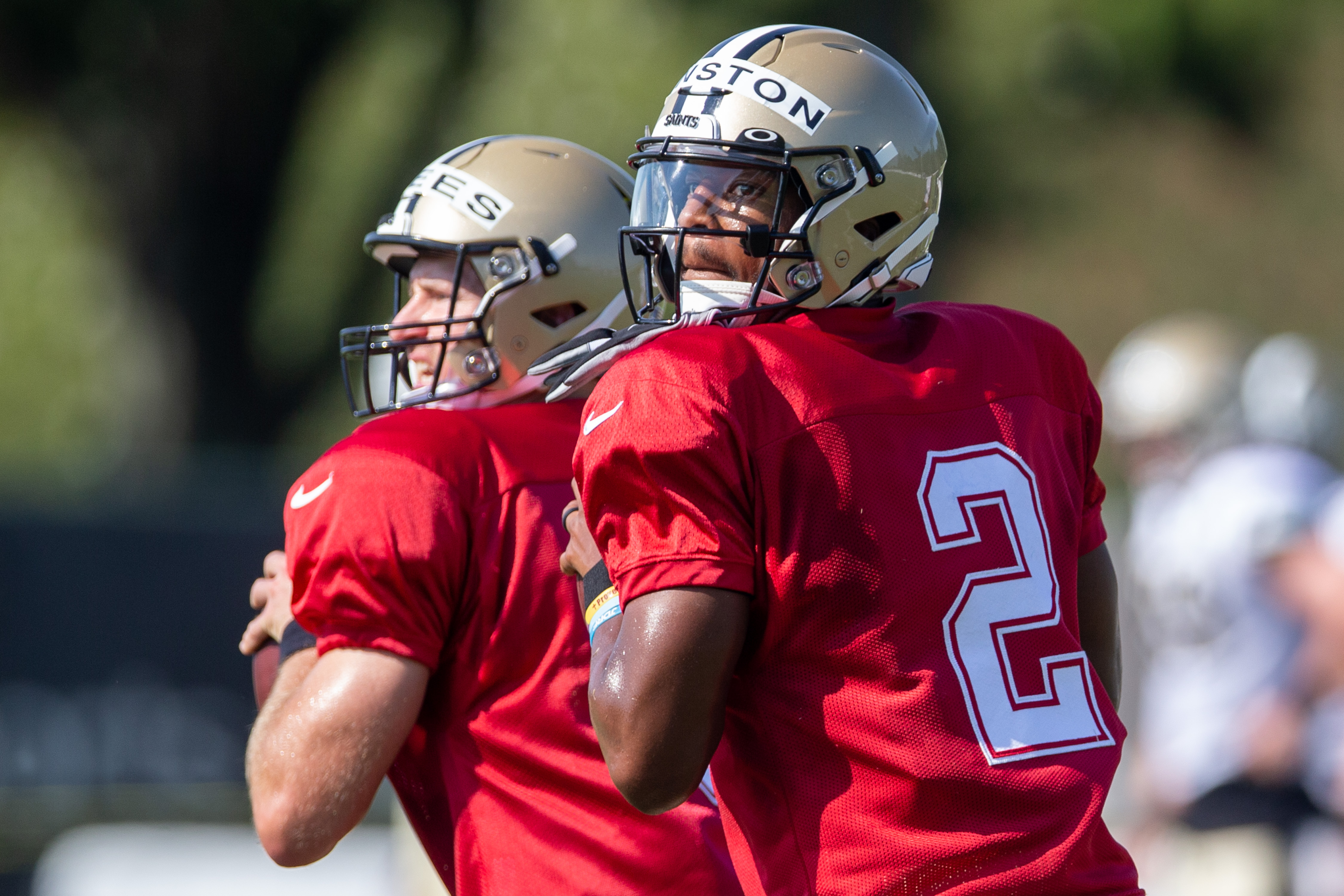 Is it Jameis Winston or Taysom Hill as Saints QB1