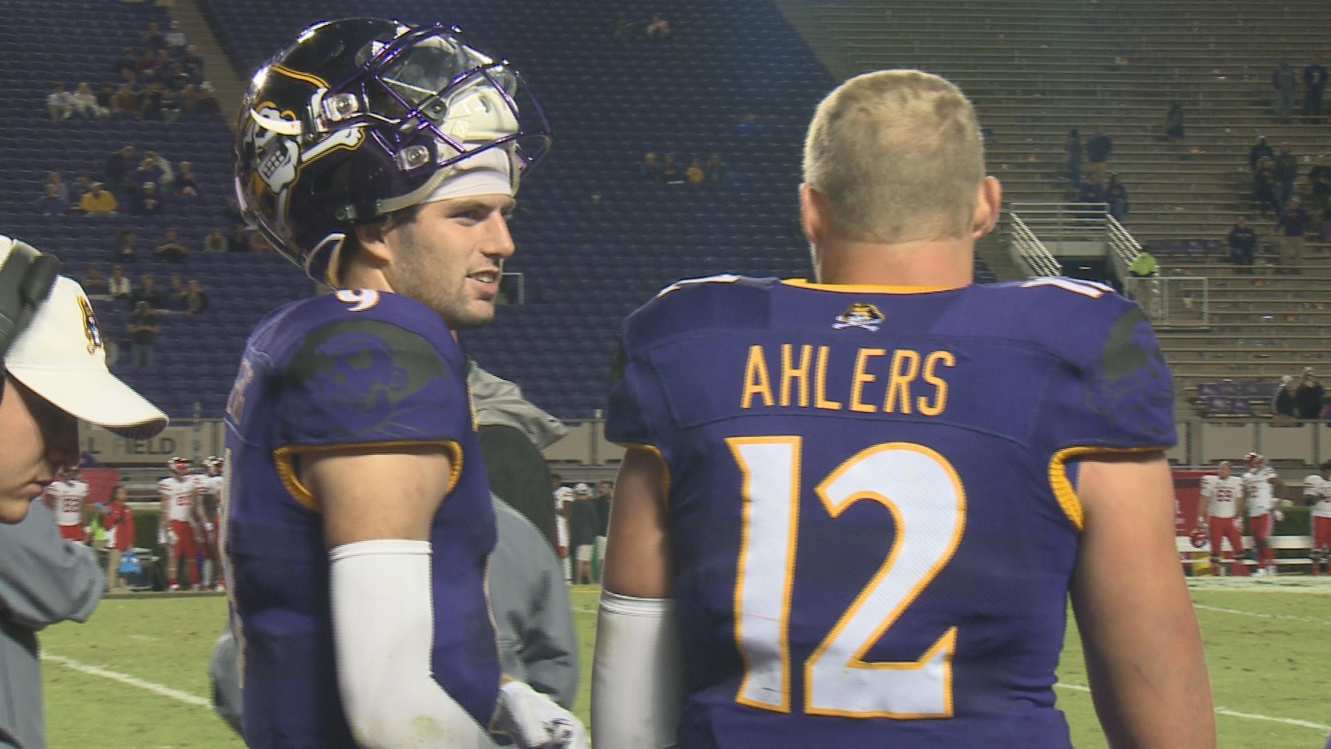 Seattle Seahawks re-sign former D.H. Conley and ECU quarterback Ahlers to  practice squad
