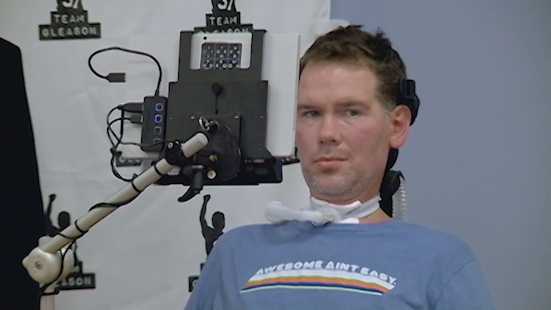 Saints legend Steve Gleason announces discharge from hospital