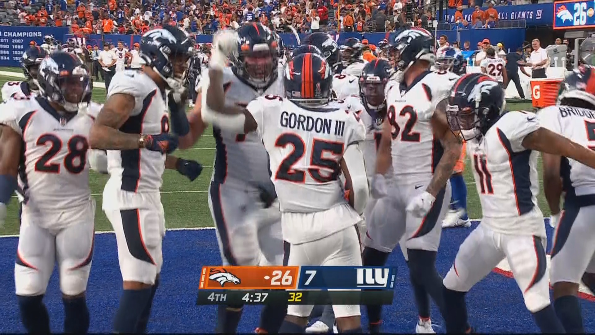 WATCH: Broncos' Melvin Gordon's 65-yard run against Chiefs – The Denver Post