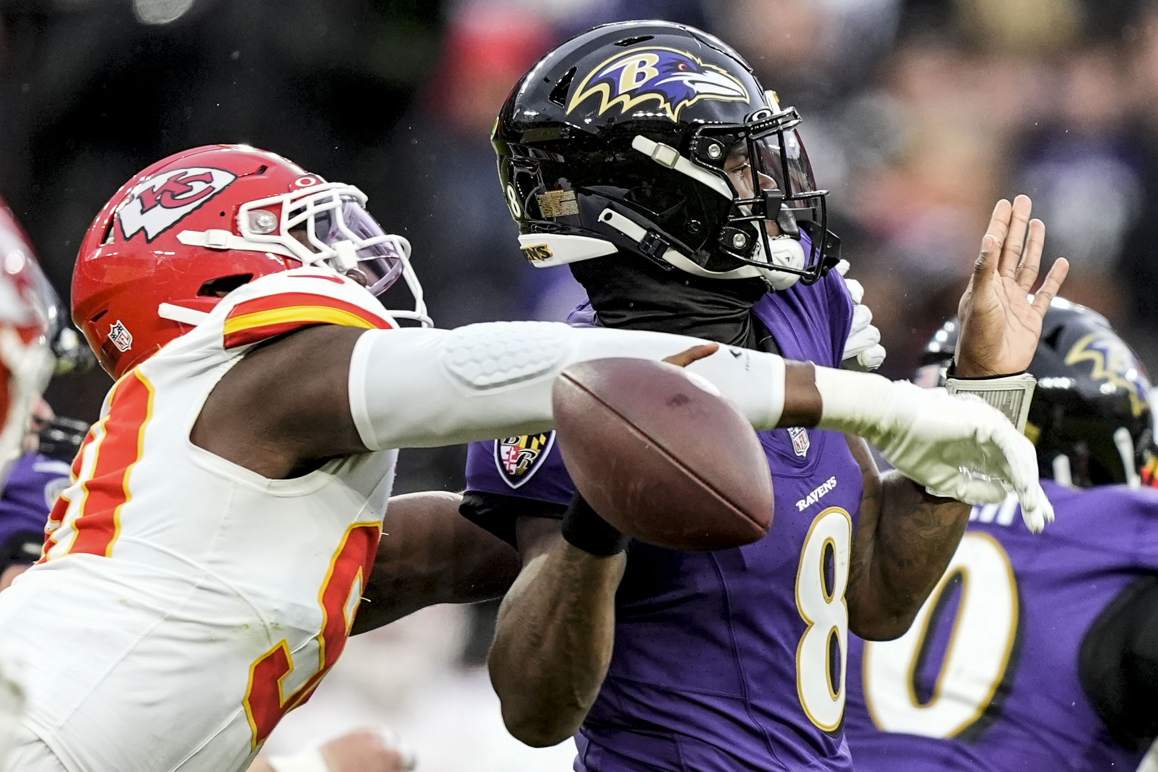 SUPER BOWL BOUND: Kansas City Chiefs beat the Baltimore Ravens in AFC title  game; 4th Super Bowl in 5 seasons