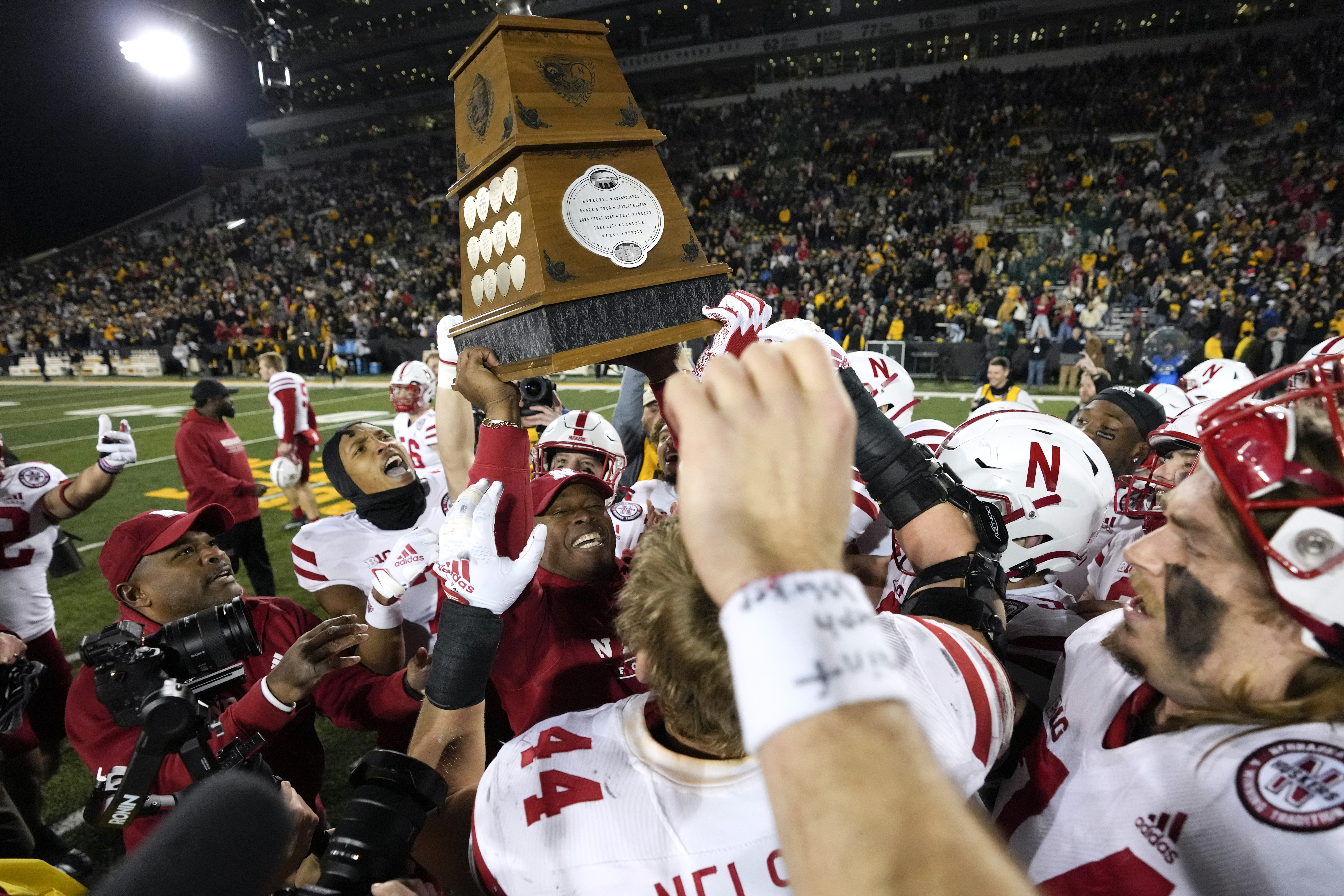 Iowa vs. Nebraska: Photos from Hawkeyes-Huskers in Heroes Trophy game