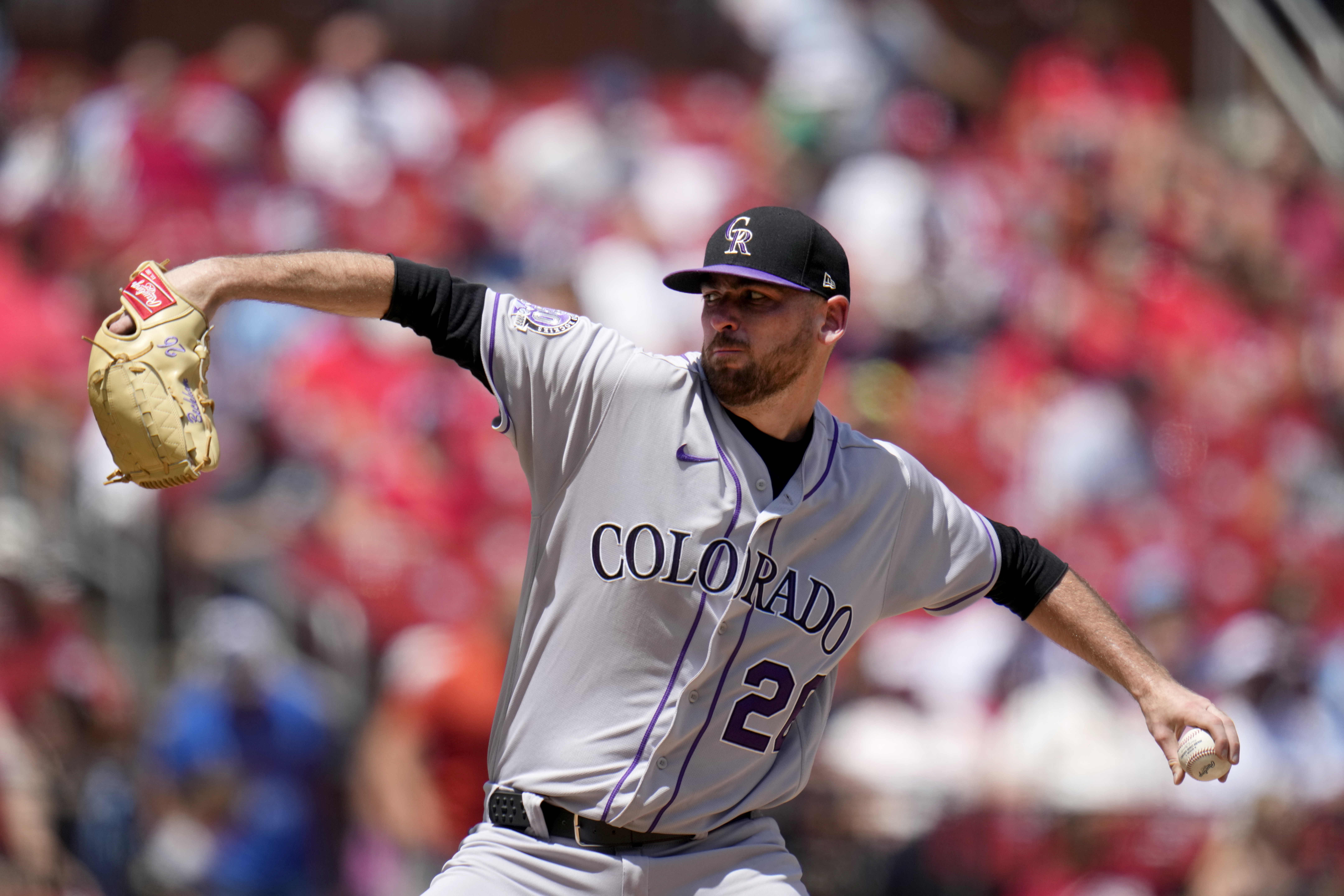 Gomber shuts down former team, pitches Rockies past Cardinals 1-0 for rare series win in St