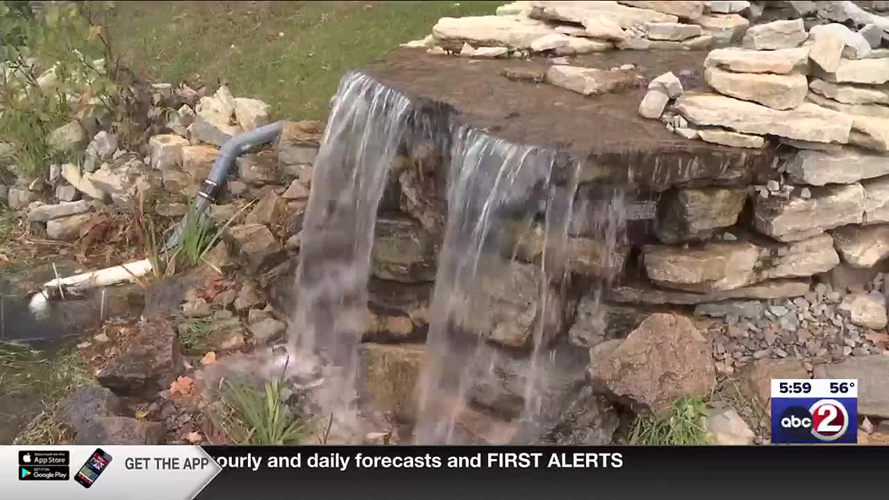 Oconto County family weighs options to keep memorial waterfall