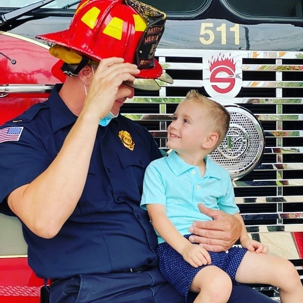 Firefighter gets married, saves life of a choking guest – Orange