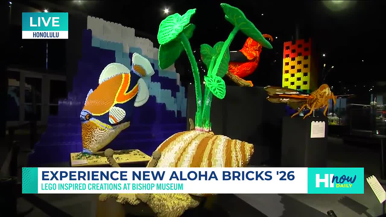 Bishop Museum opens Aloha Bricks ʻ26: Stories of Hawaiʻi