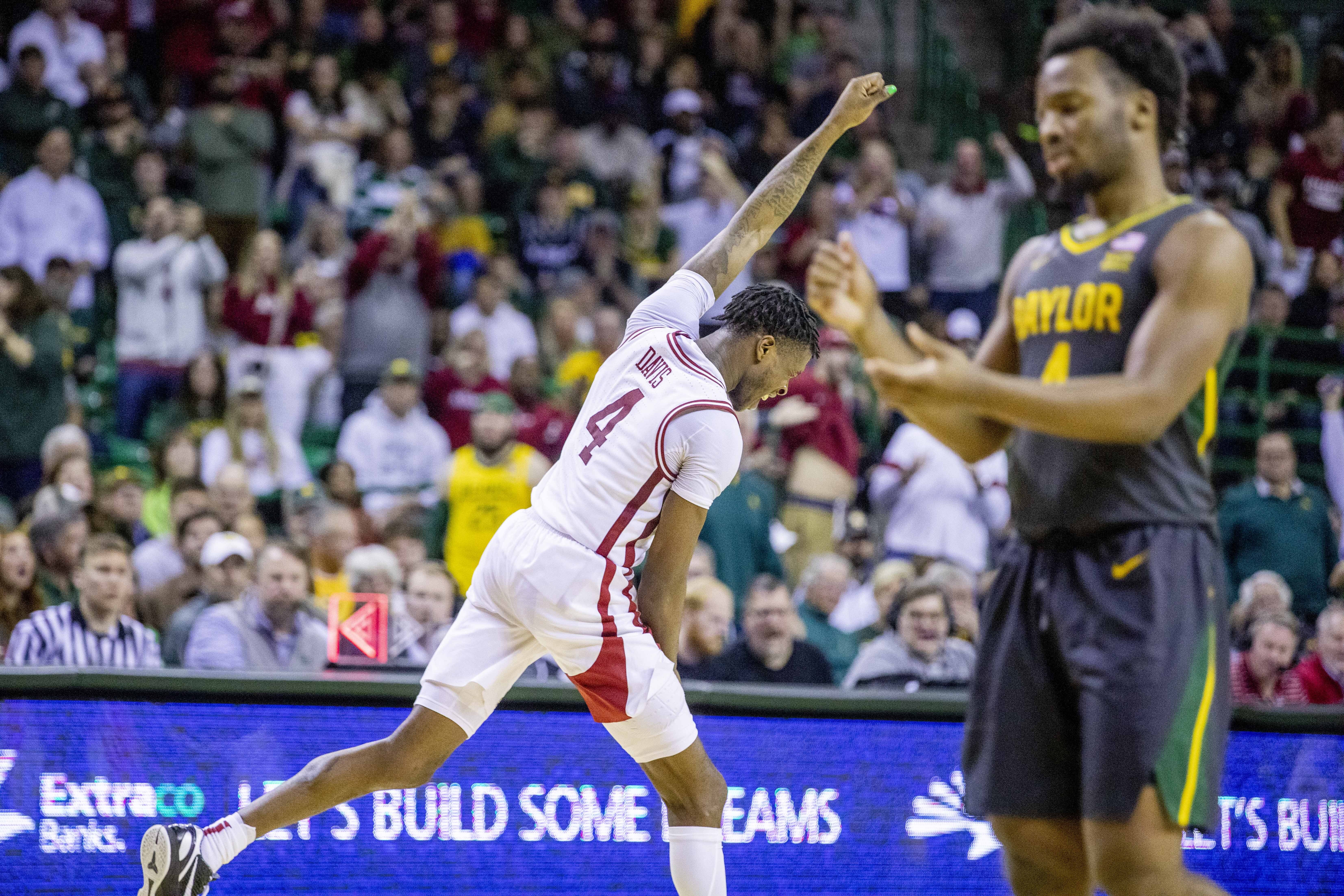 No. 16 Baylor men's basketball falls just short against No. 8 Kansas