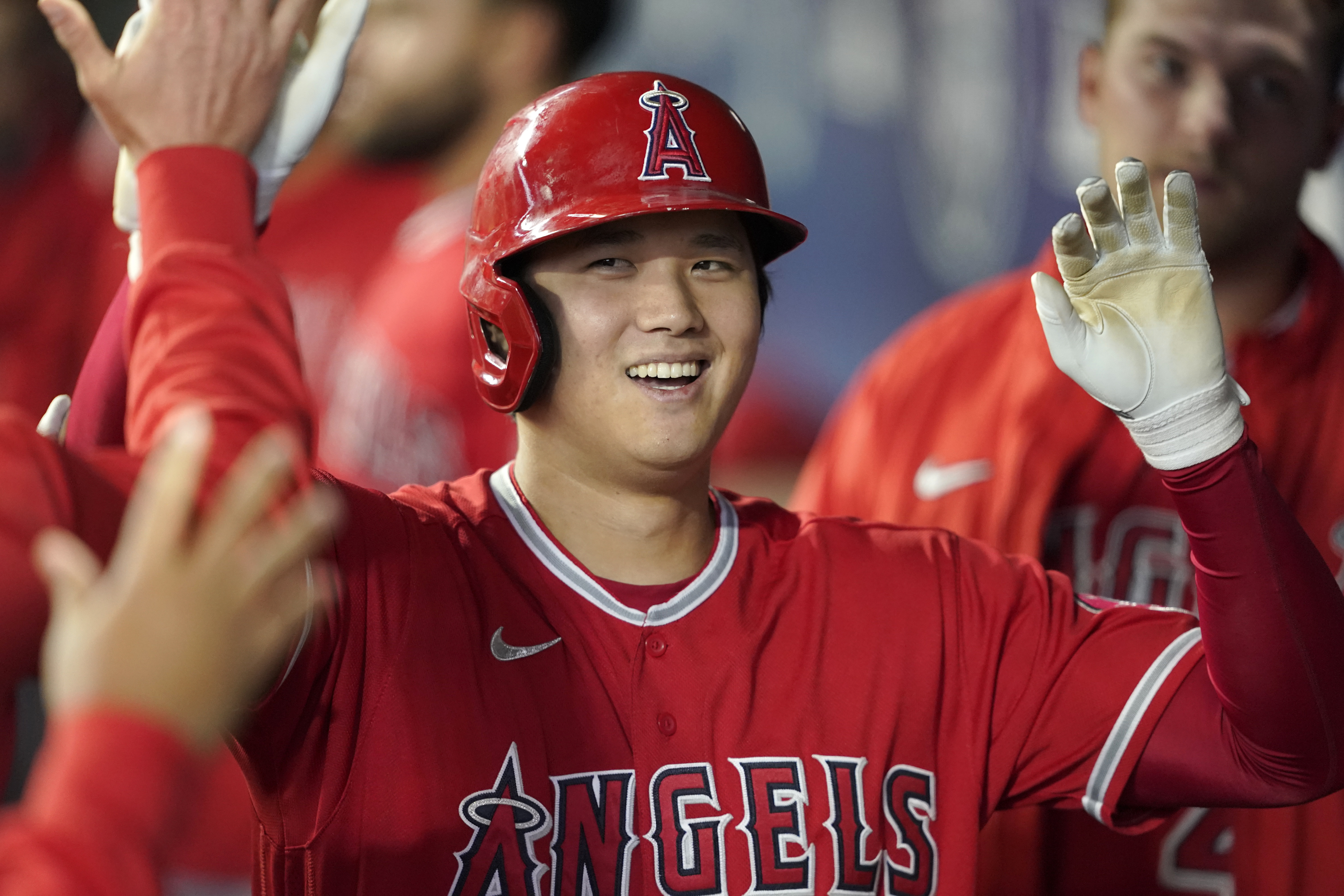 The Latest: Ohtani gets win in two-way All-Star first