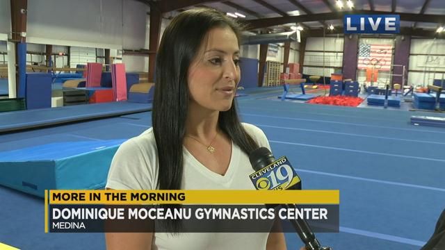 Olympics gold medal-winning gymnast Dominique Moceanu opens gym in