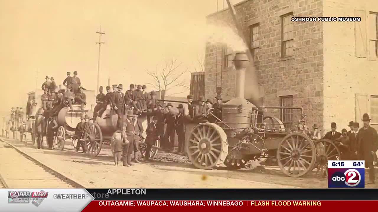 WE THE PEOPLE: Oshkosh steam wagon believed to have won first auto race in  U.S.
