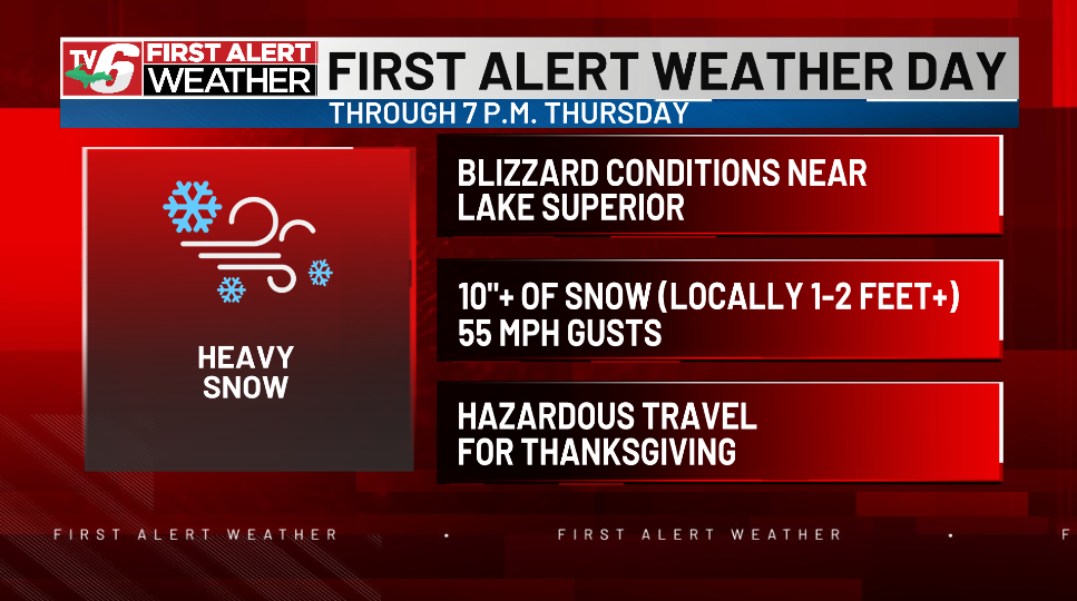 Severe Weather Alert Snow