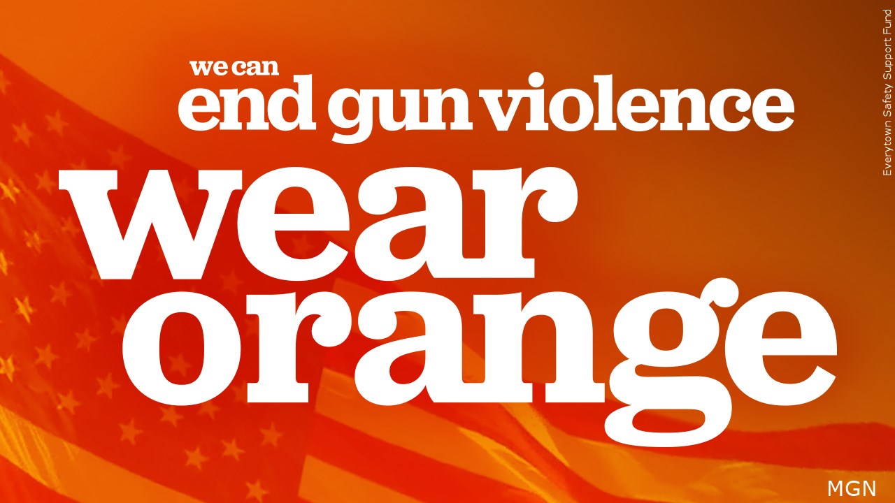 Gun safety advocates encourgage communities to “Wear Orange”