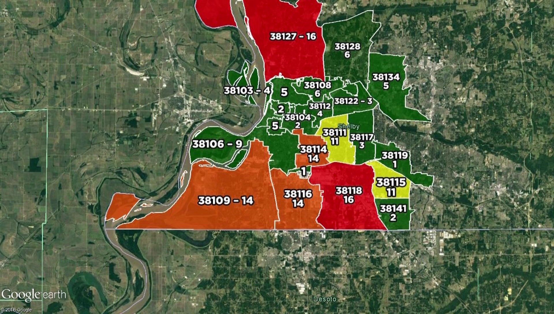 East Memphis Zip Code Map Mpd Murder Map Reveals Most Deadly Areas In The City