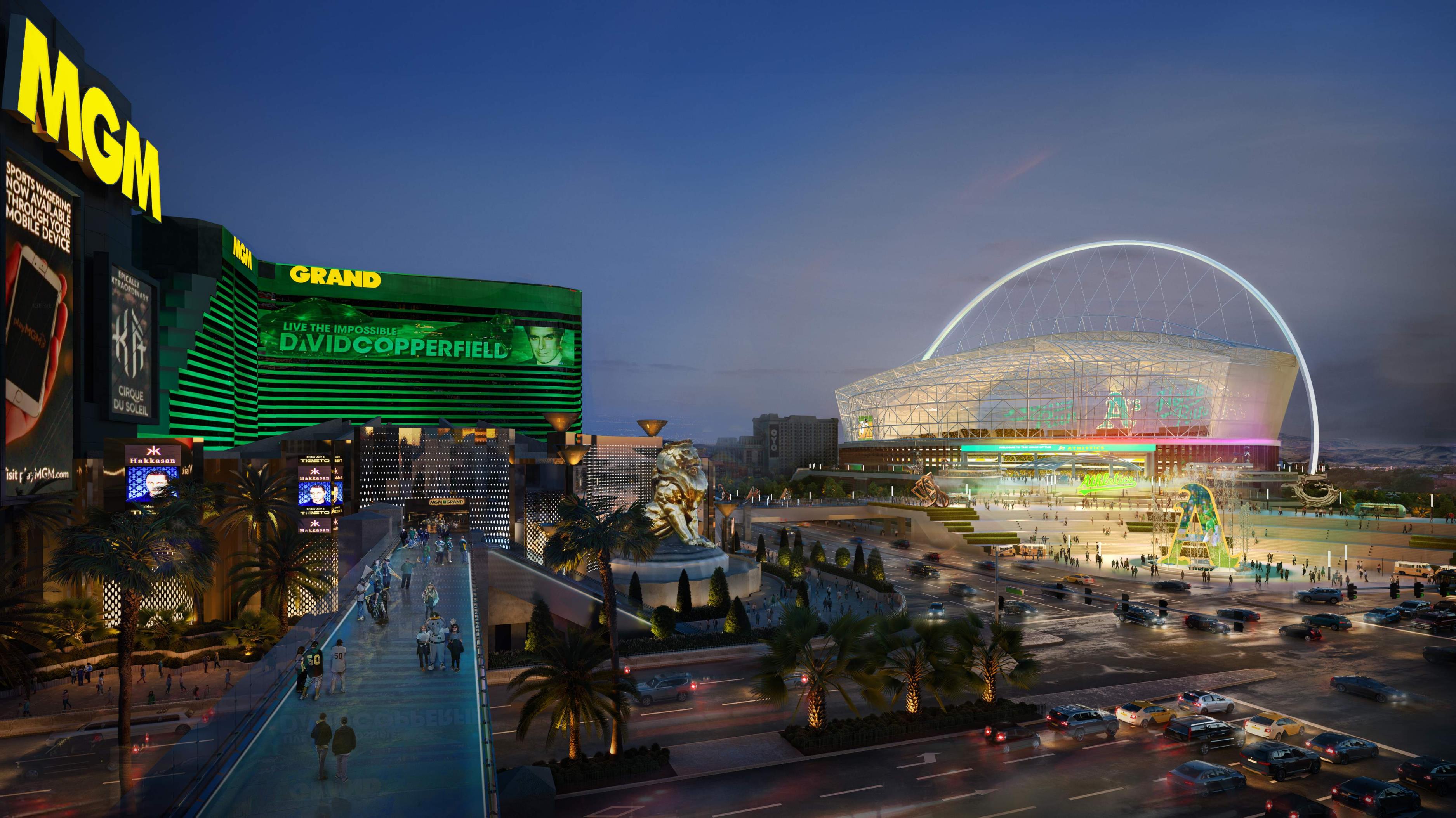 Athletics' plan for Las Vegas ballpark clears major hurdle