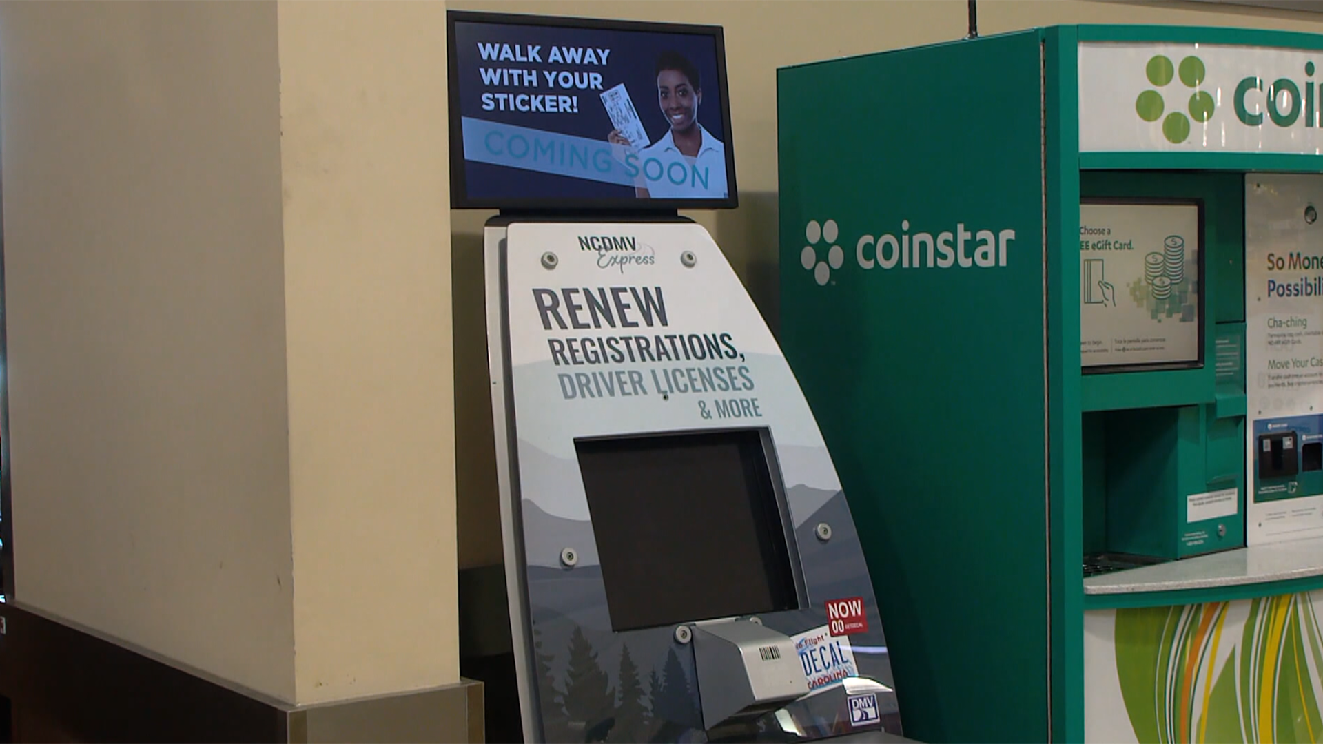 DMV expands self-service kiosks statewide, with 5 coming to Charlotte DMV expands self-service kiosks statewide, with 5 coming to Charlotte