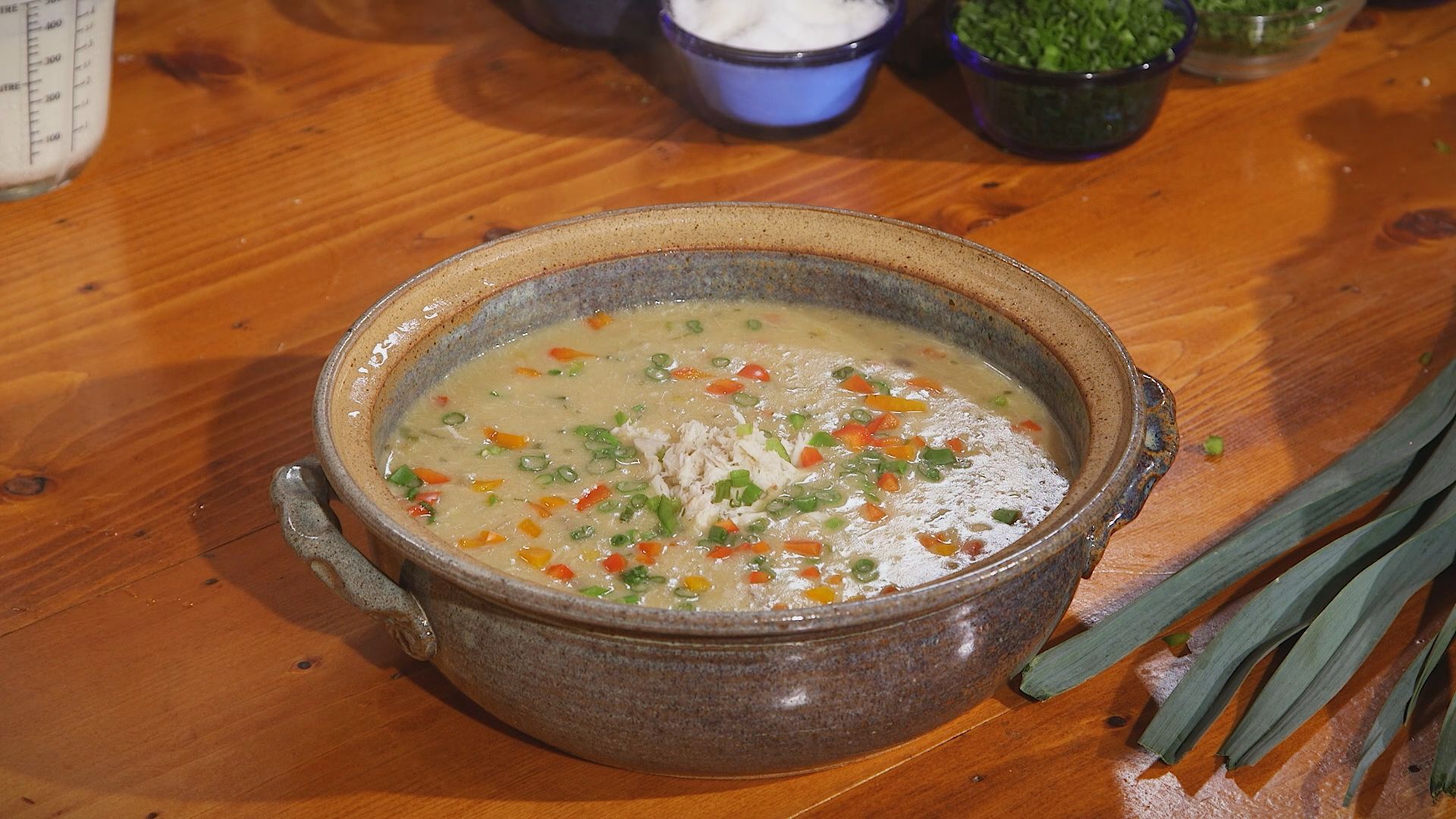 Cream of Mirliton and Shrimp Soup - Louisiana Cookin