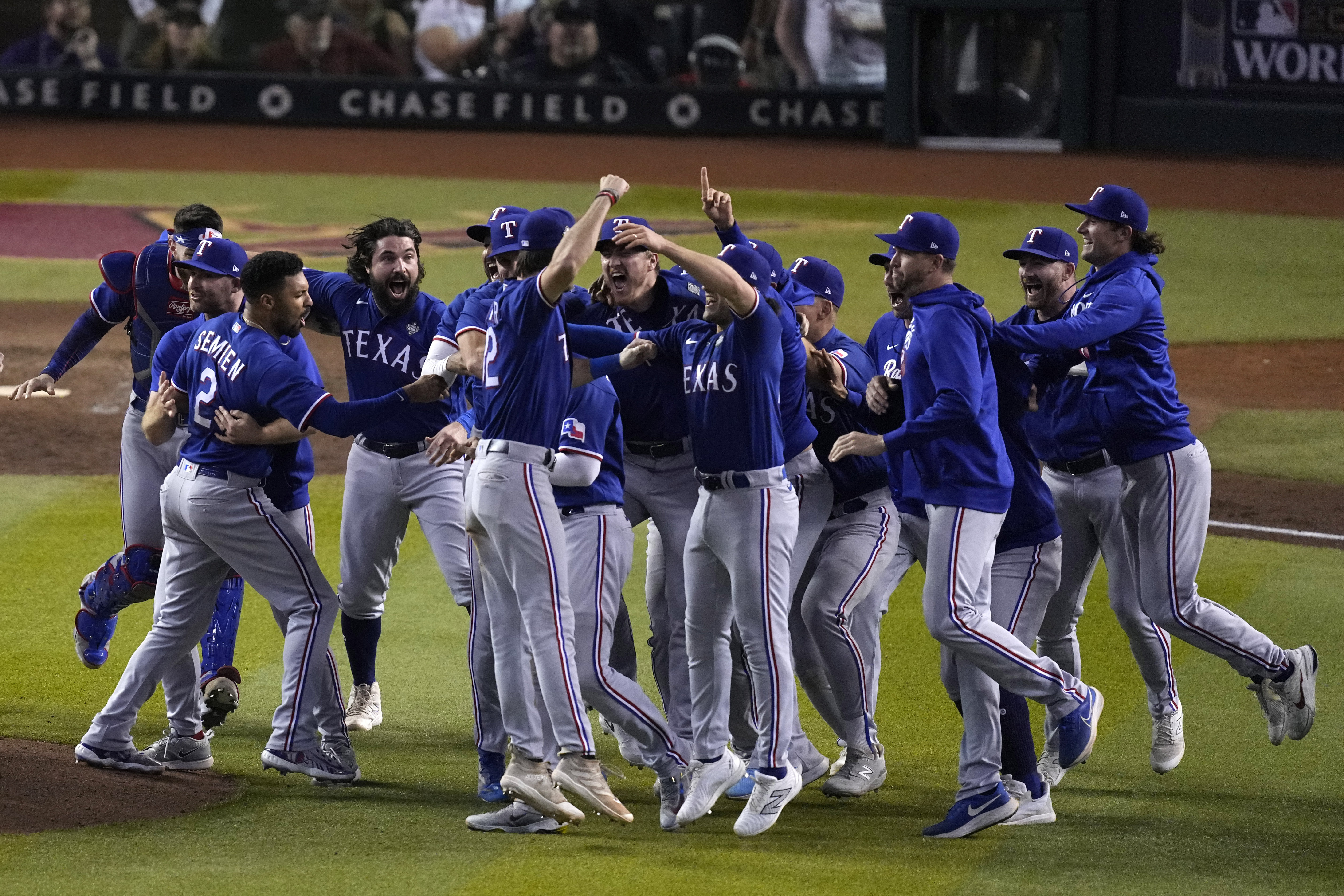 Texas Rangers beat Diamondbacks to win World Series for first time