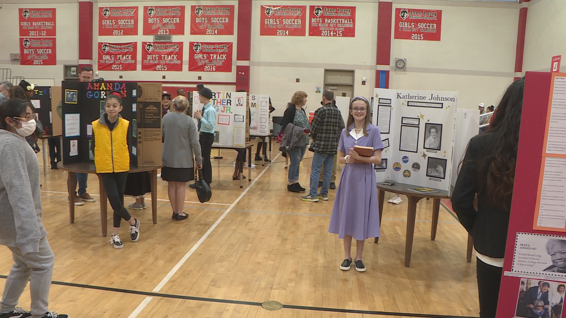 Jane Long Intermediate host black history wax museum