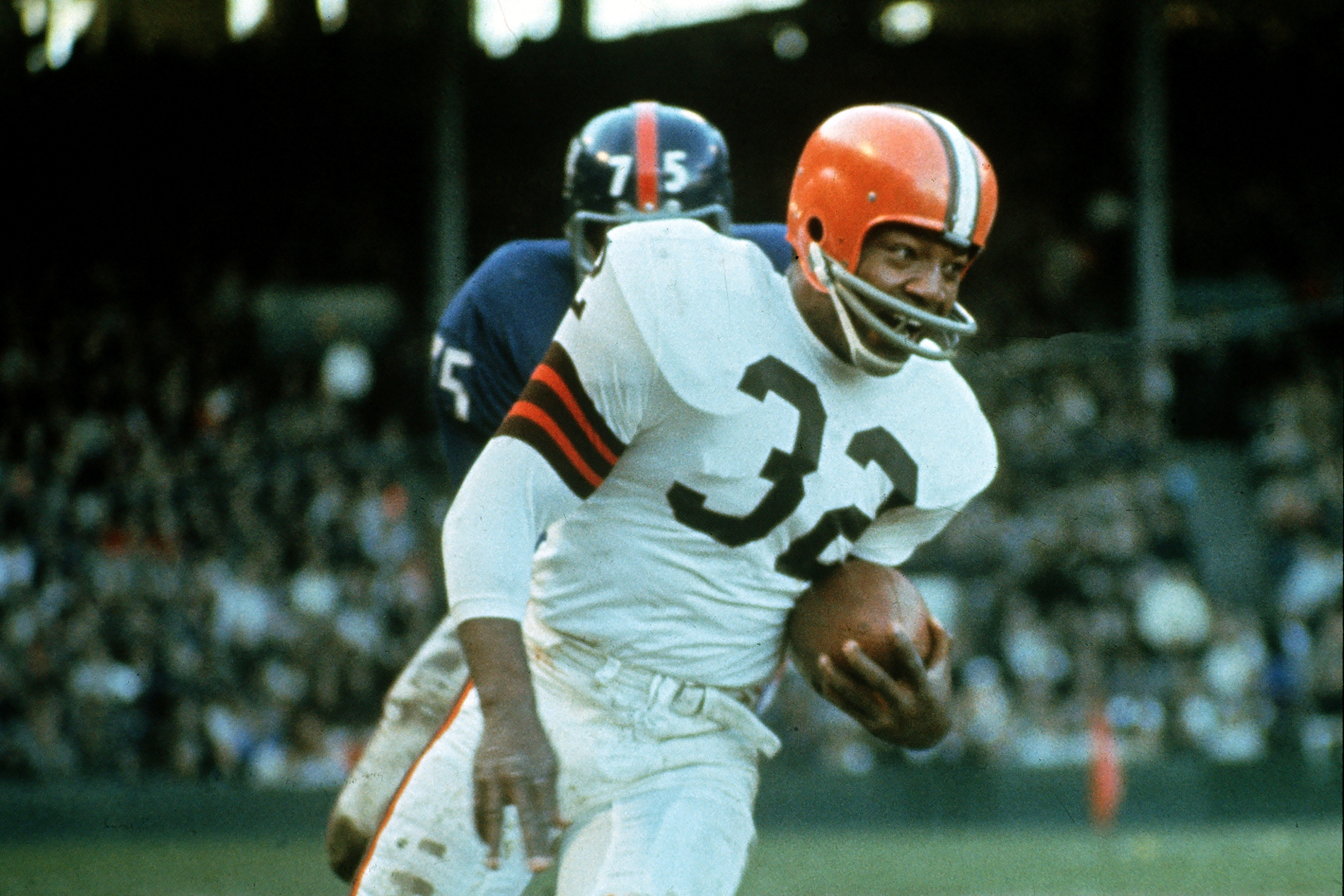 Nick Chubb cherishes time spent with Jim Brown, honored to share