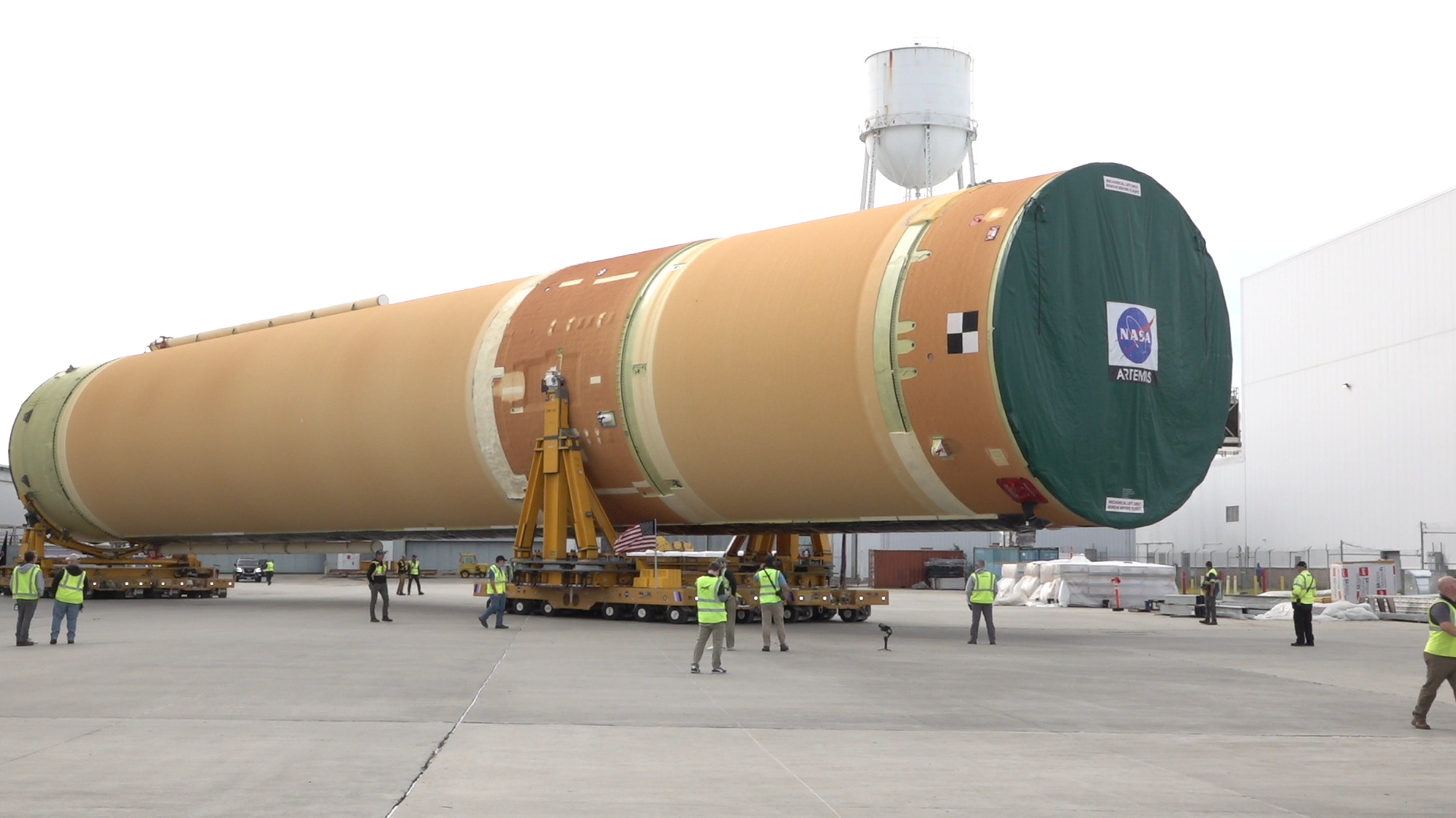 NASA moves closer to permanent lunar base as another core stage