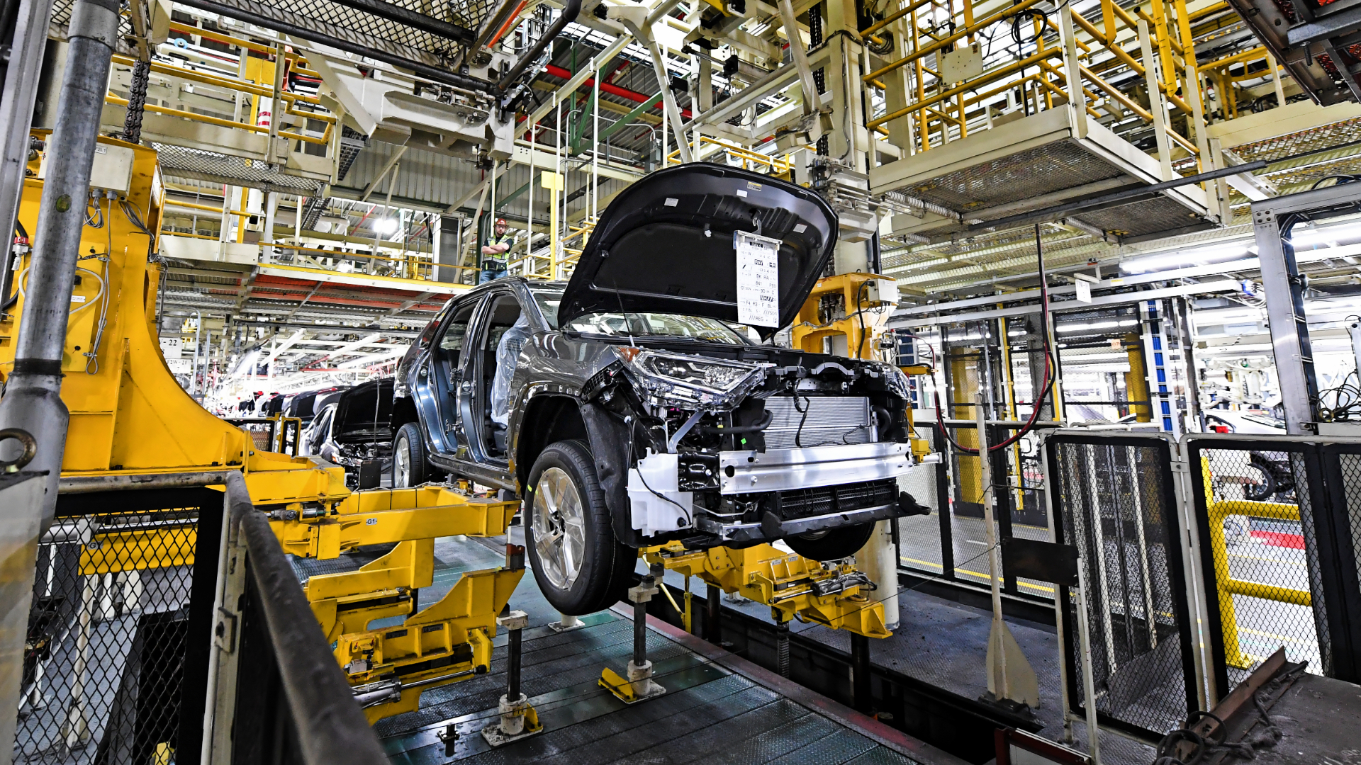 Toyota's Georgetown plant starts rolling RAV4 Hybrids off assembly lines