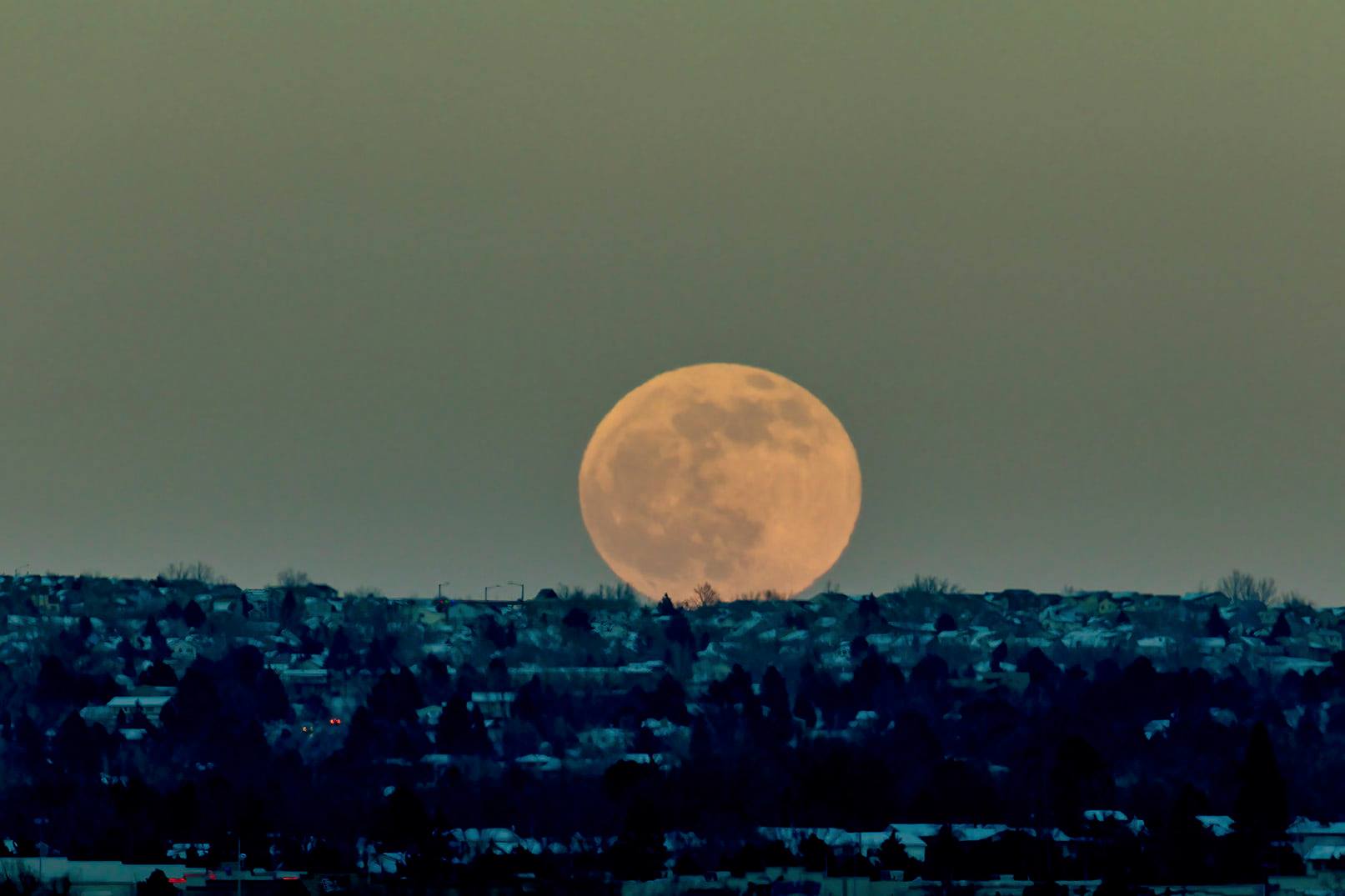 Nasa Picture Of December Full Moon