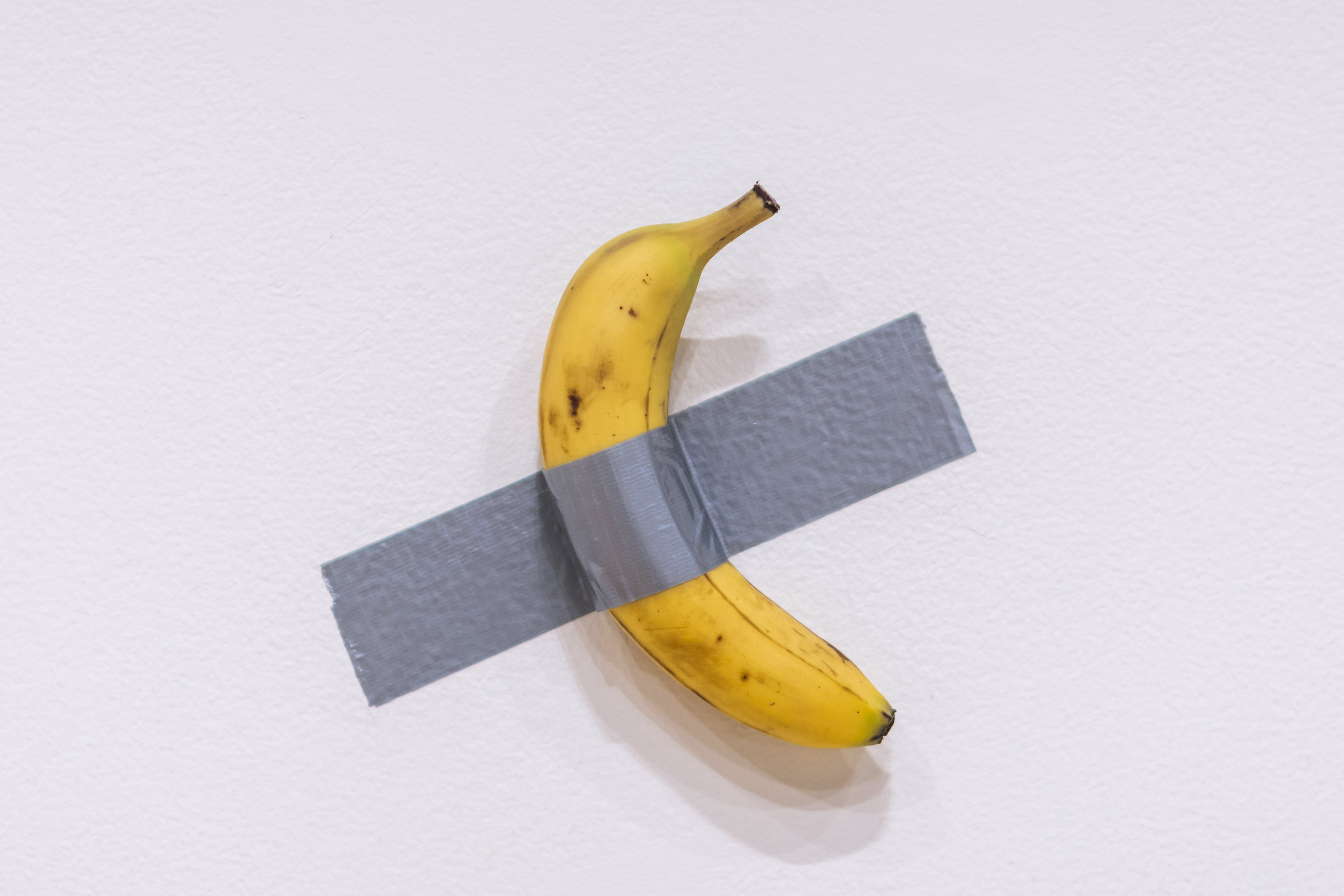 Entrepreneur who bought banana art for $6.2 million eats it