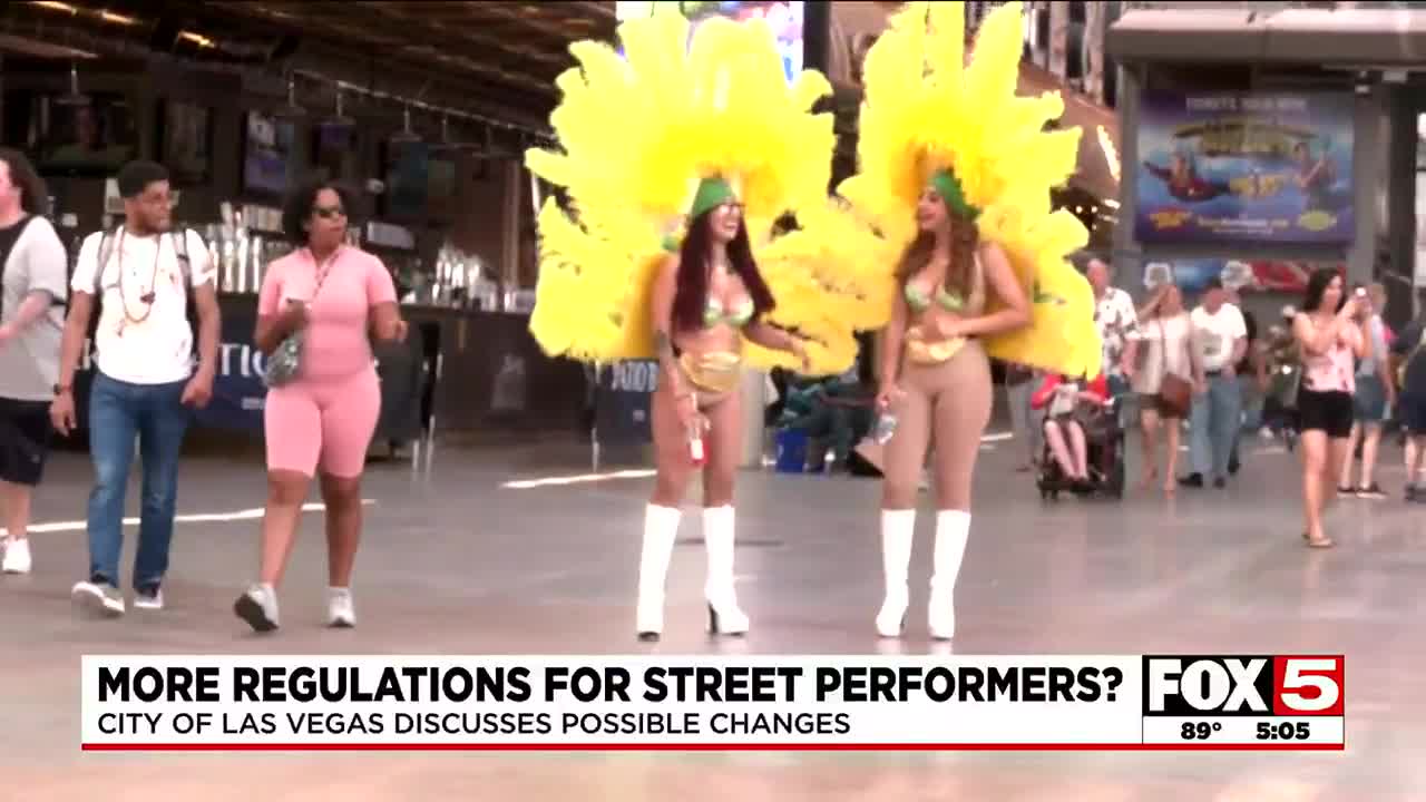 Fremont Street Las Vegas Babes
