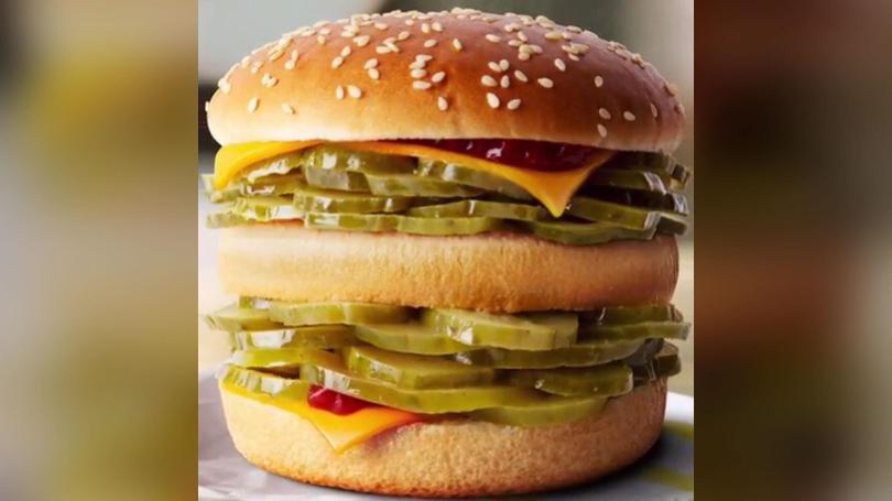 Mcdonald S Features The Mcpickle Burger As Their April Fools Day Joke