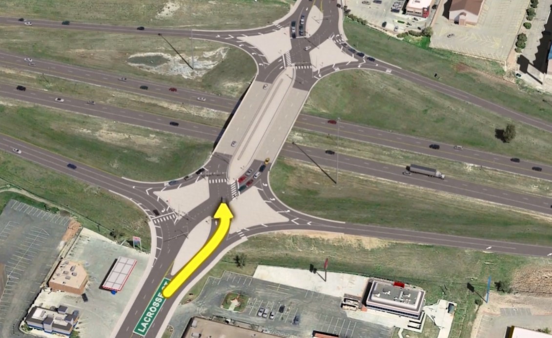 I-90, Exit 59 westbound on-ramp finally opening as DDI