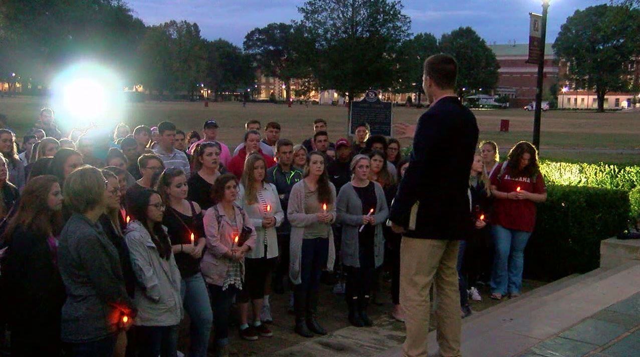 Vigil held honors UA student killed in soccer accident