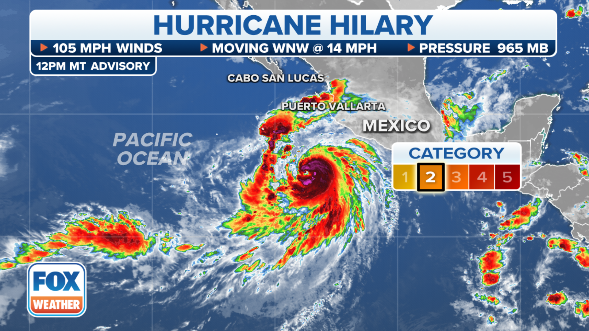 Hurricane Hilary is headed to California. See the path, impact