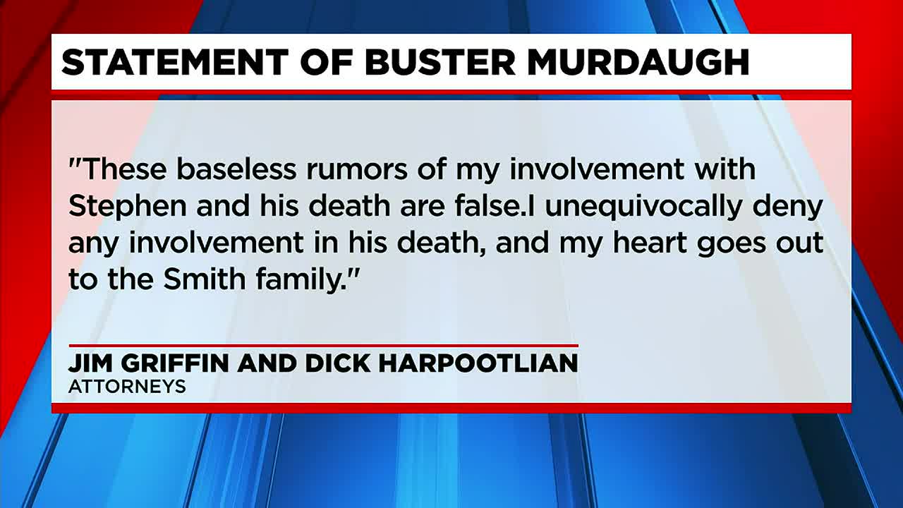 Buster Murdaugh Denies Stephen Smith Death Involvement