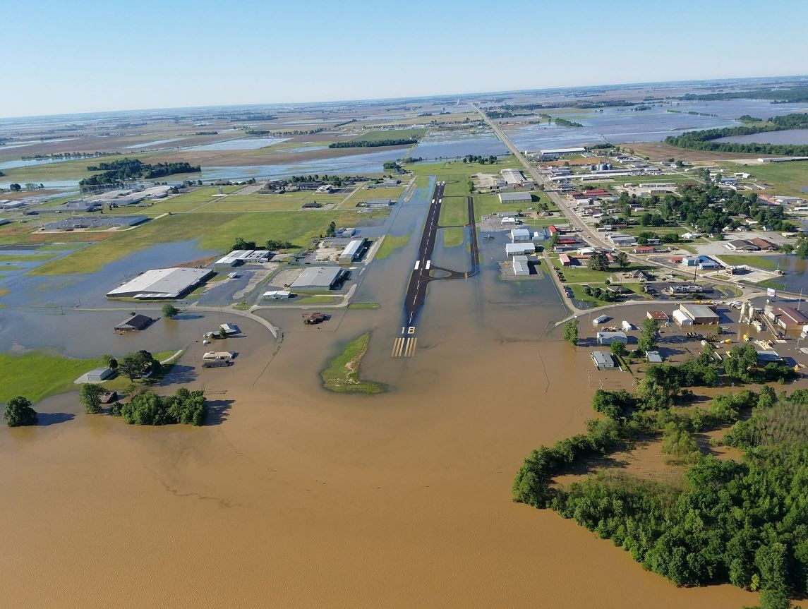PHOTO GALLERY Pocahontas flooding aerials