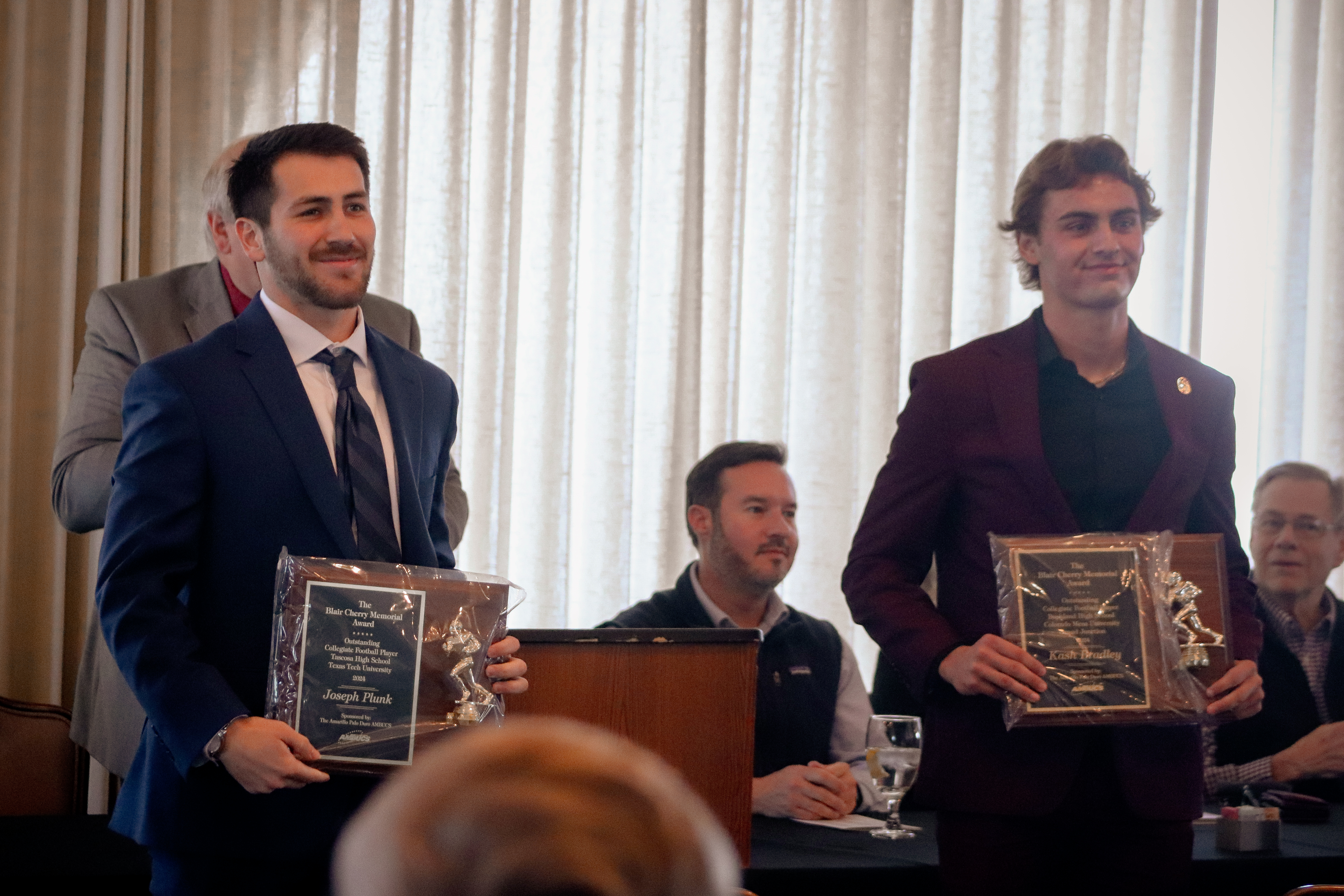 Joseph Plunk, Kash Bradley named co-winners of 2024 Blair Cherry
