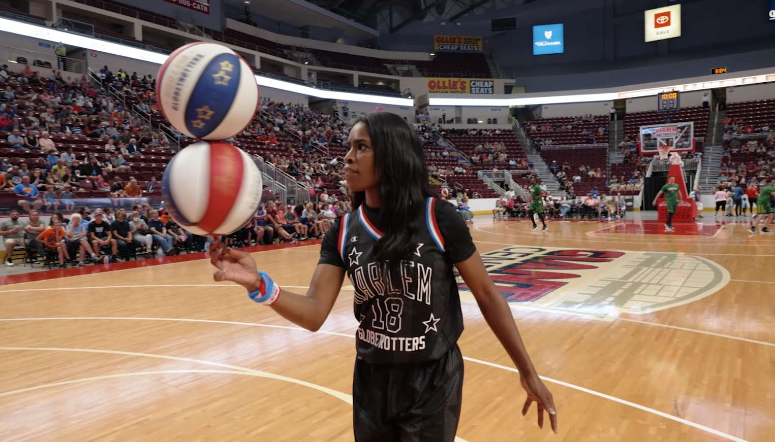 Sweet Georgia Brown! The Harlem Globetrotters play at the Resch