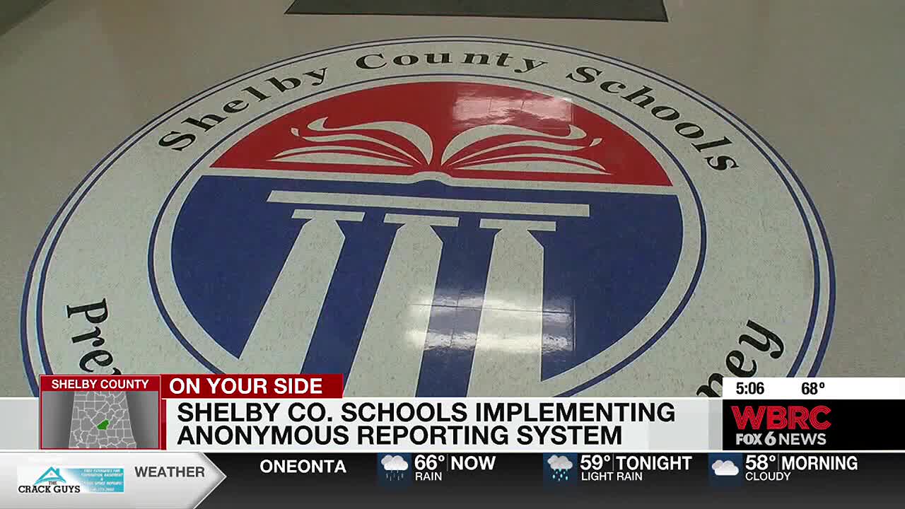 Shelby County Schools implementing anonymous reporting system