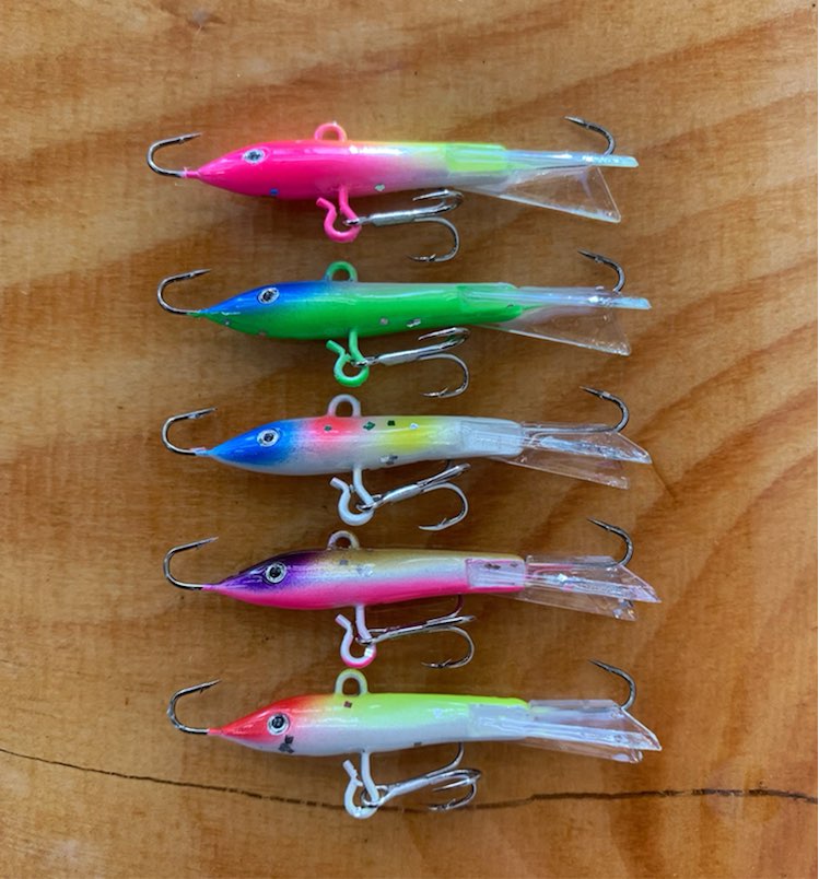 Beaver's Lures making handmade lures in Escanaba