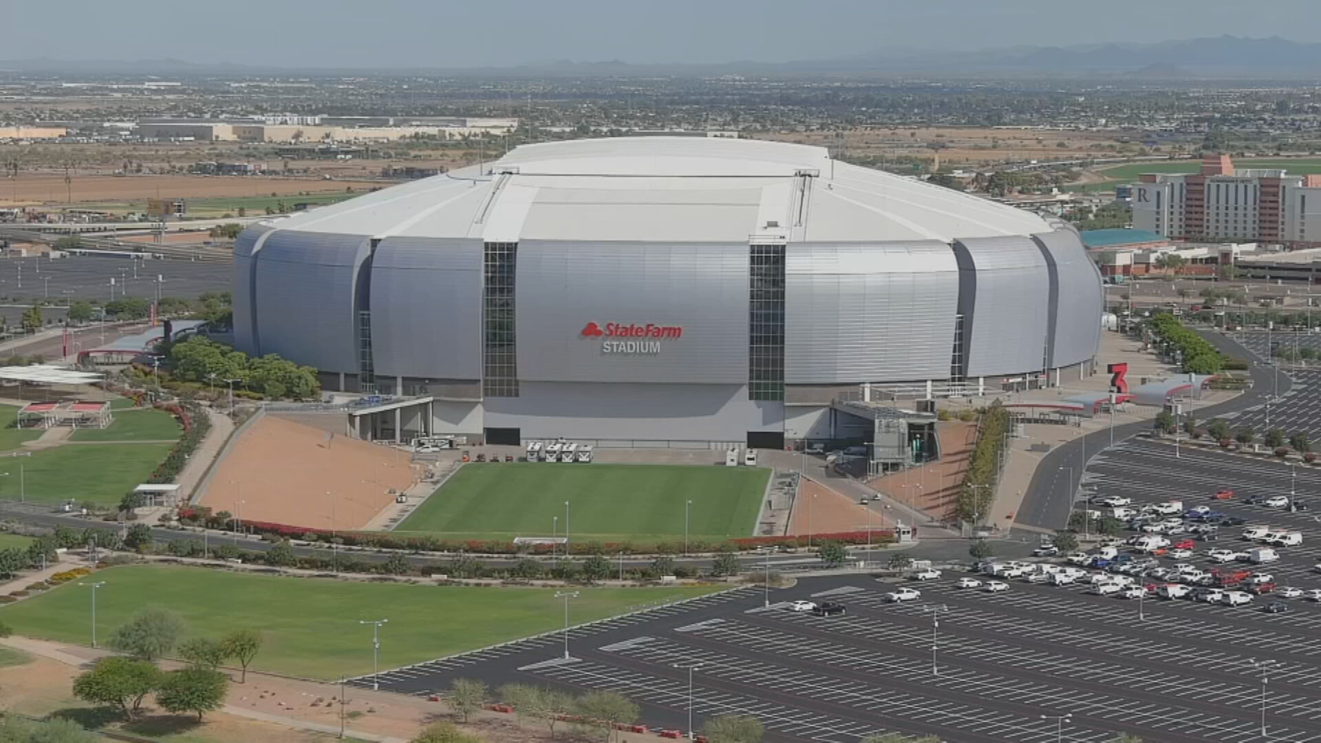 IN PHOTOS: First look at Cardinals' State Farm Stadium before Super Bowl  LVII