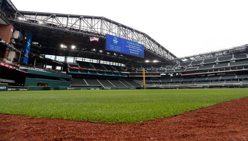 Texas Rangers may use Globe Life Park for second spring camp