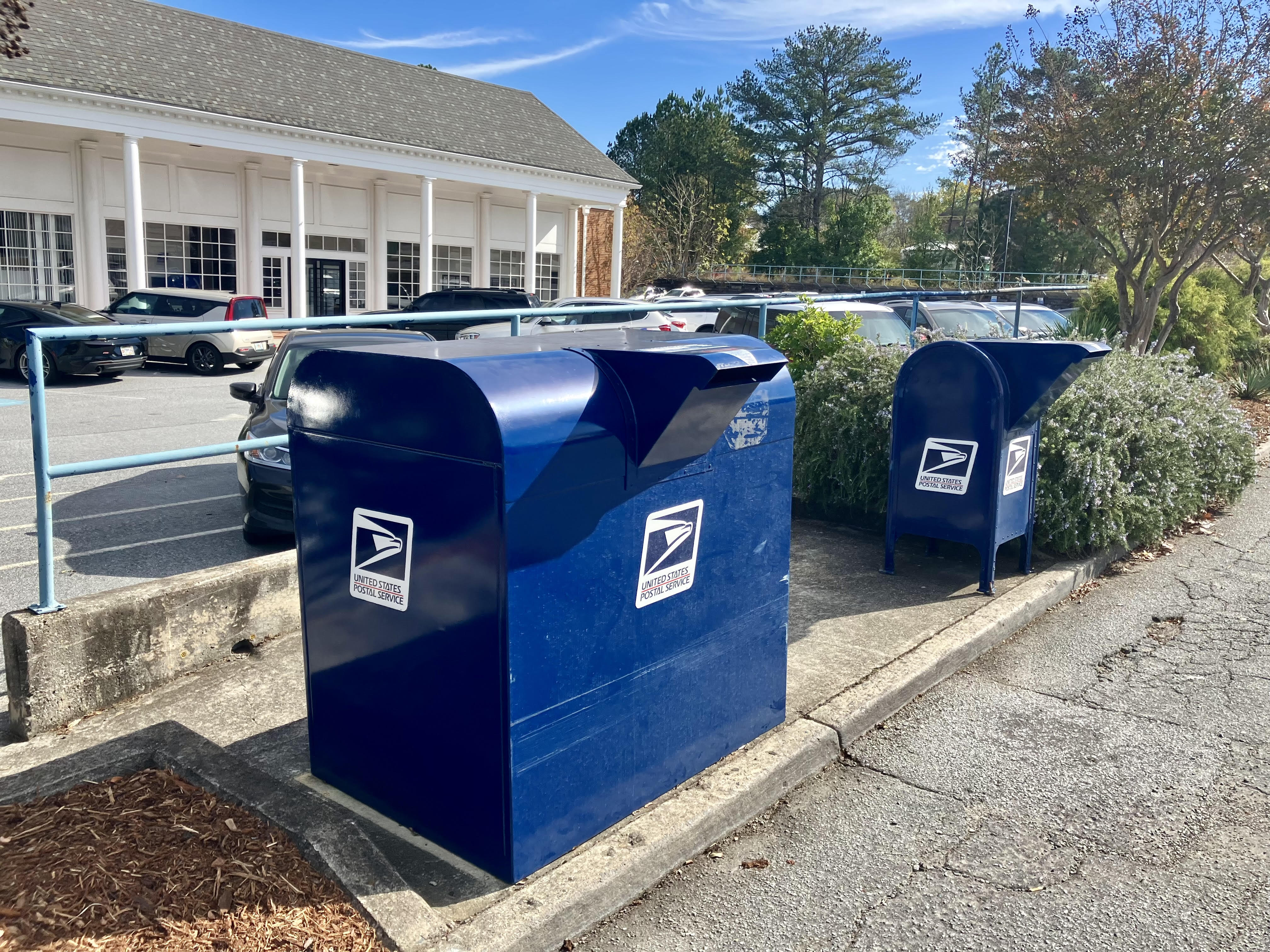 Post Office Blue Drop Off Boxes Discount Centralcountiesservices
