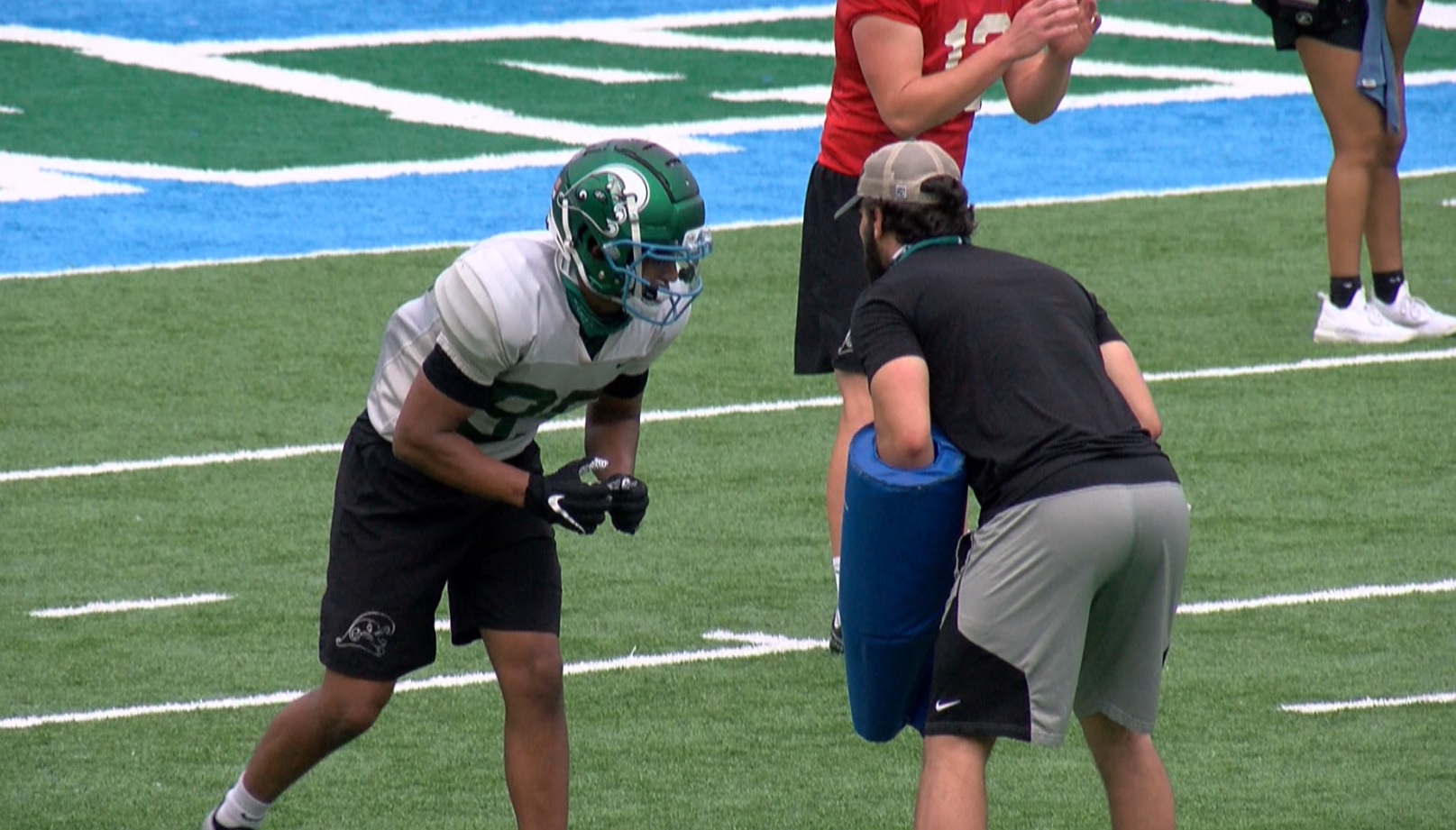 Tulane Football Team Practicing In Birmingham Because Of Hurricane Ida